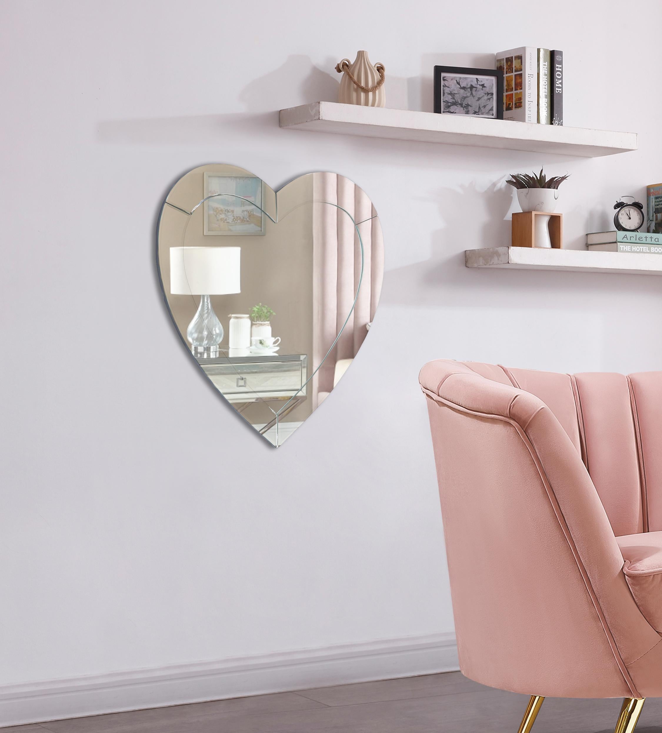 Heart Mirror - Luxury Home Furniture (MI)
