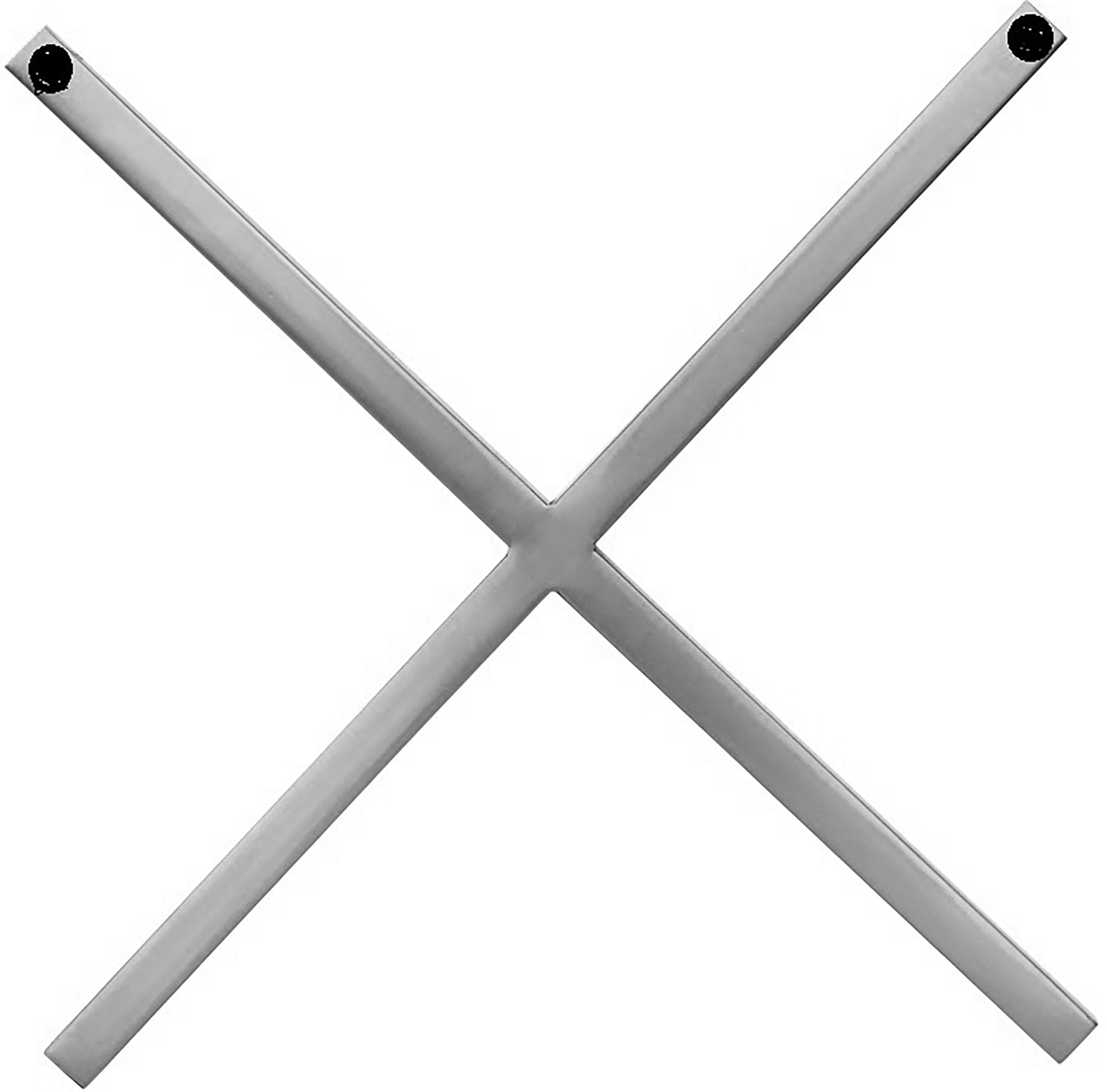 XOXO Chrome Stainless Steel Wall Decor - Luxury Home Furniture (MI)