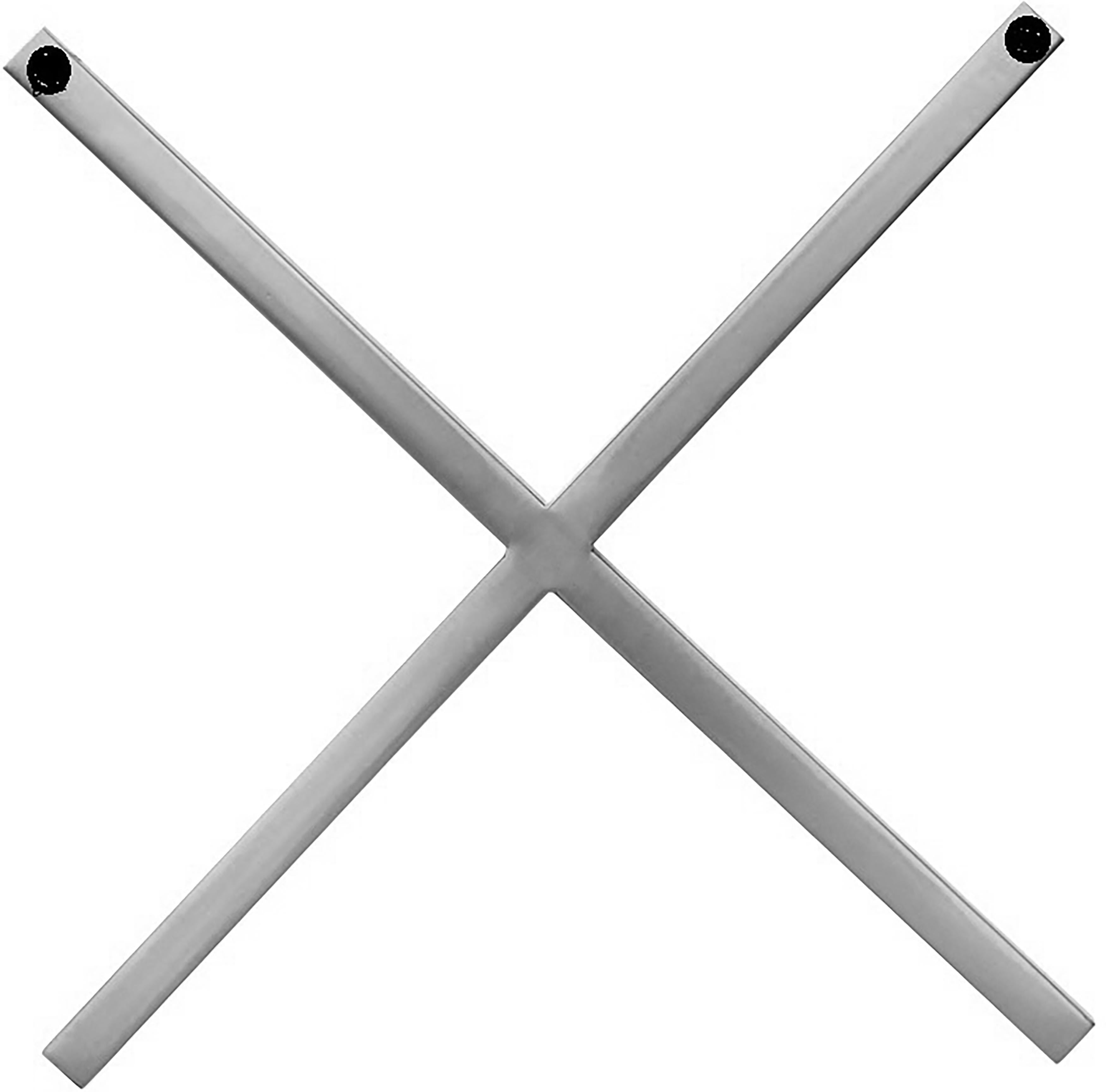 XOXO Chrome Stainless Steel Wall Decor - Luxury Home Furniture (MI)