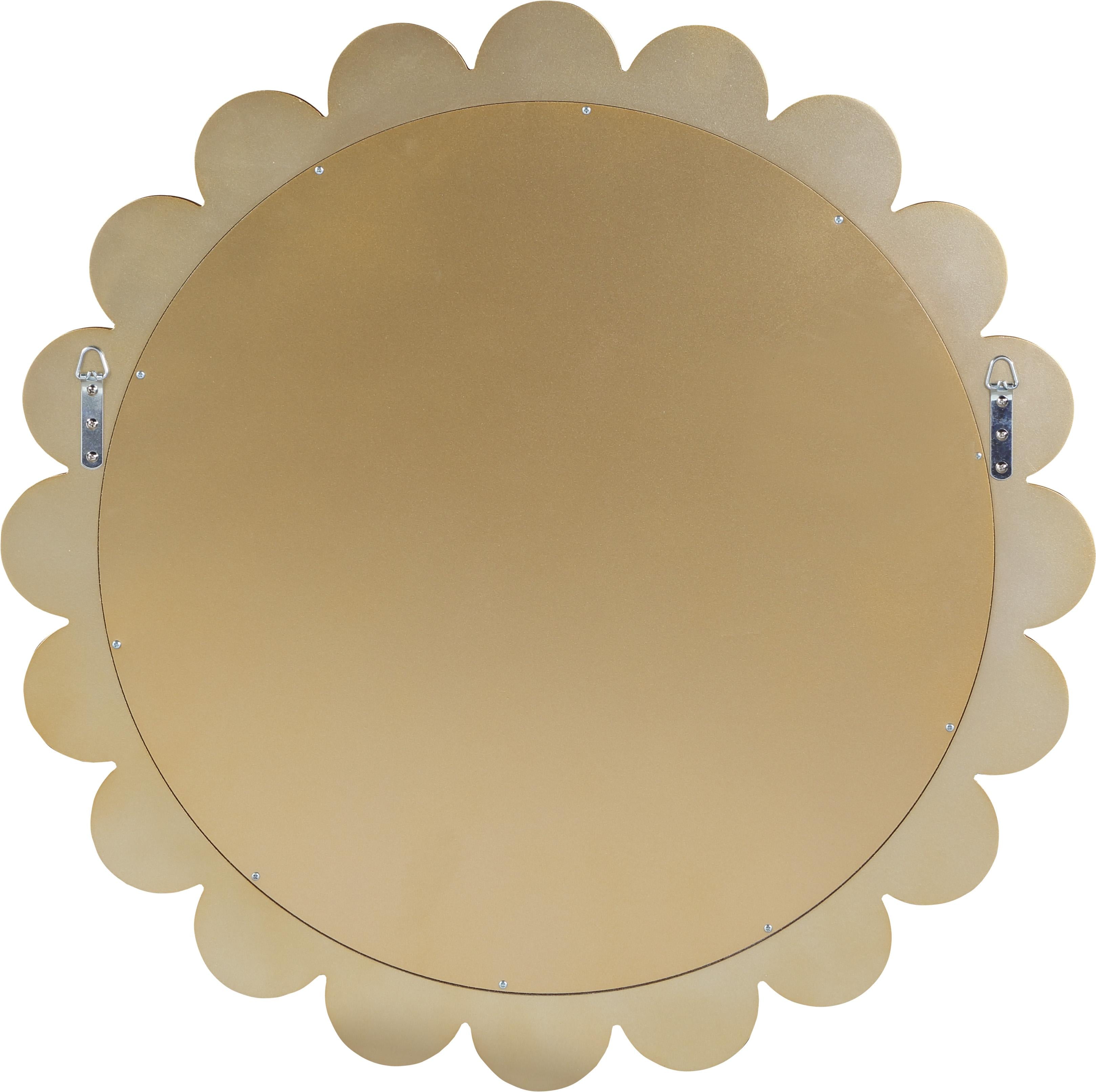 Shell White Mirror - Luxury Home Furniture (MI)