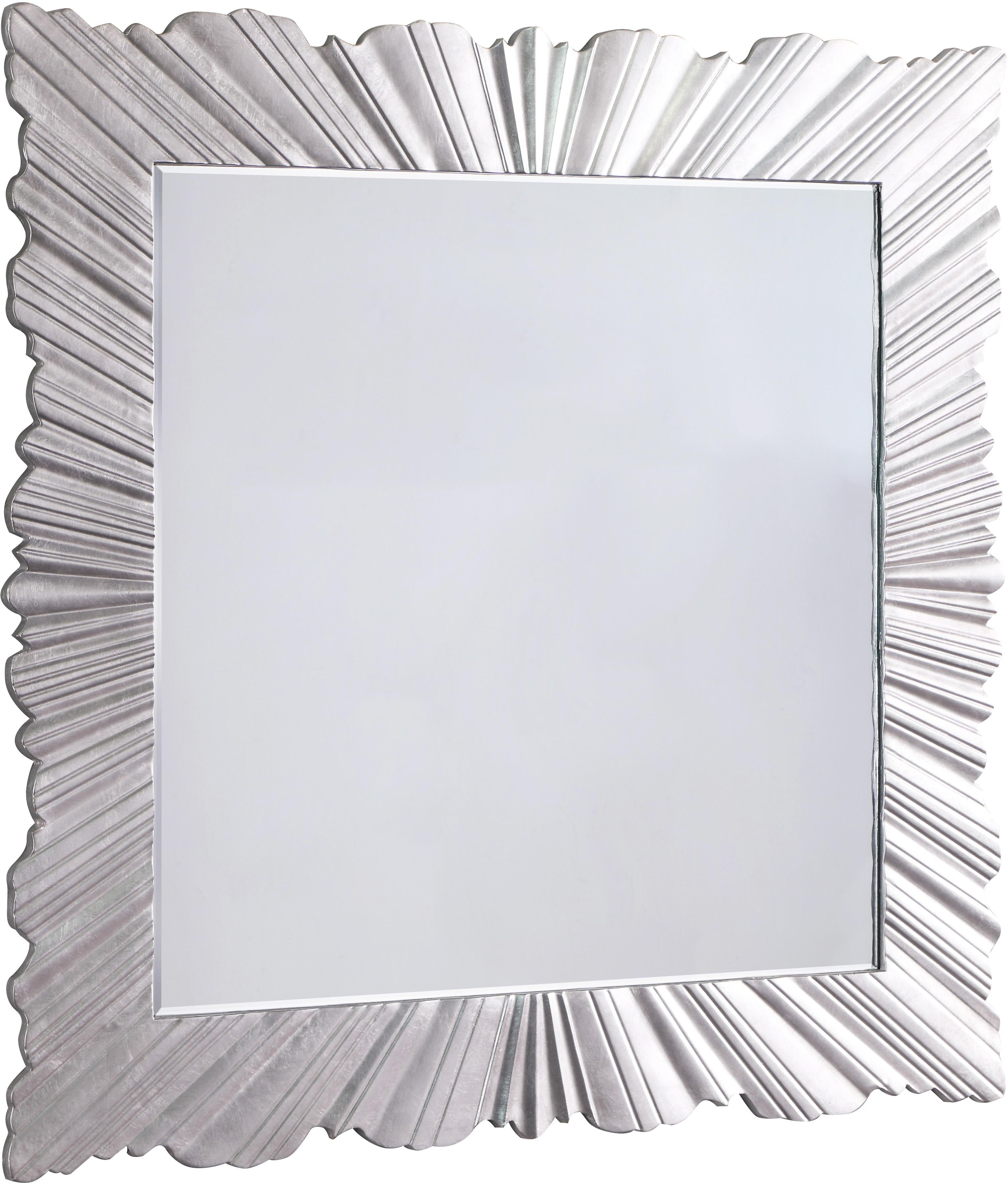 Silverton Silver Leaf Mirror - Luxury Home Furniture (MI)