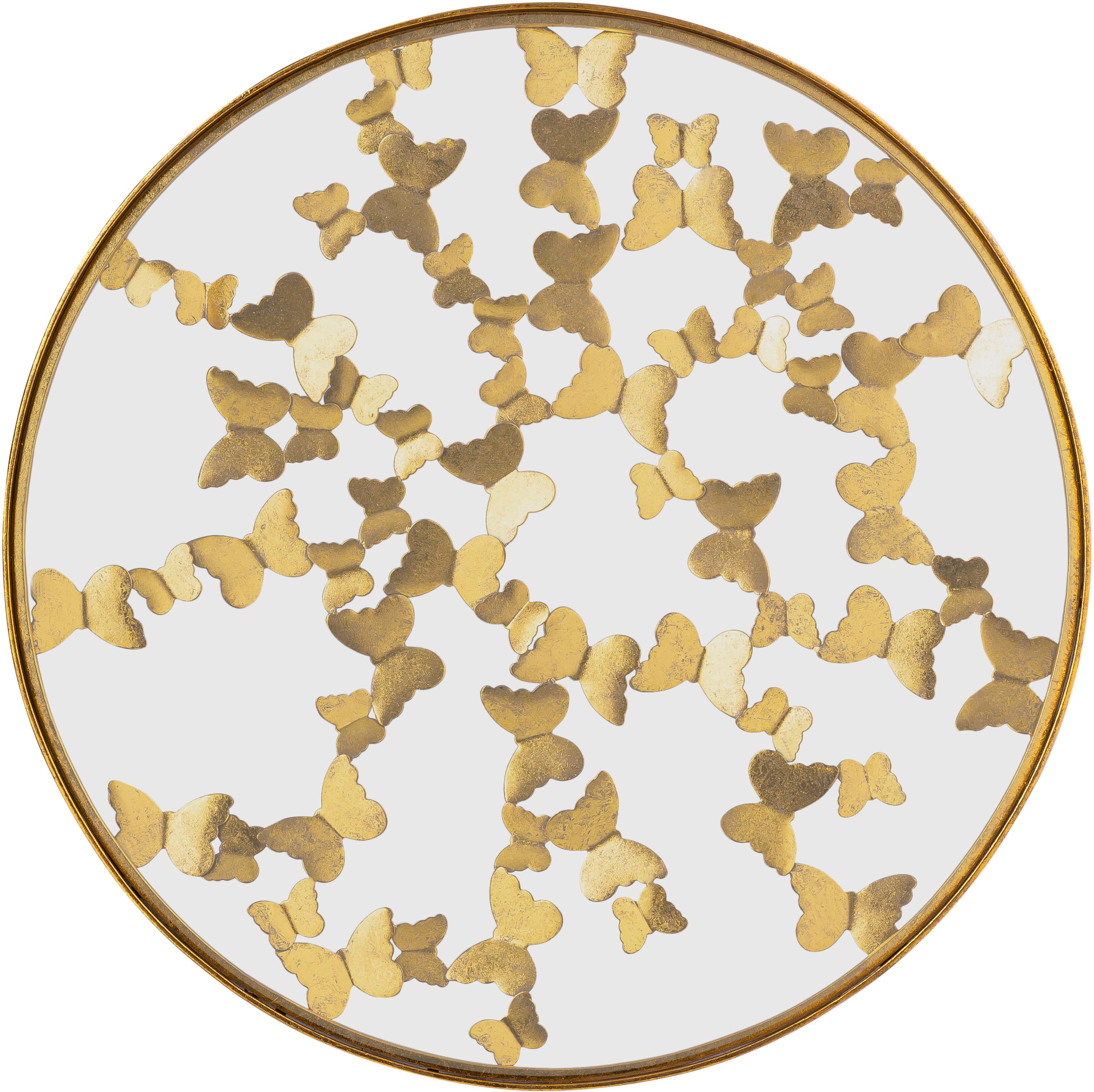 Butterfly Gold Coffee Table - Luxury Home Furniture (MI)