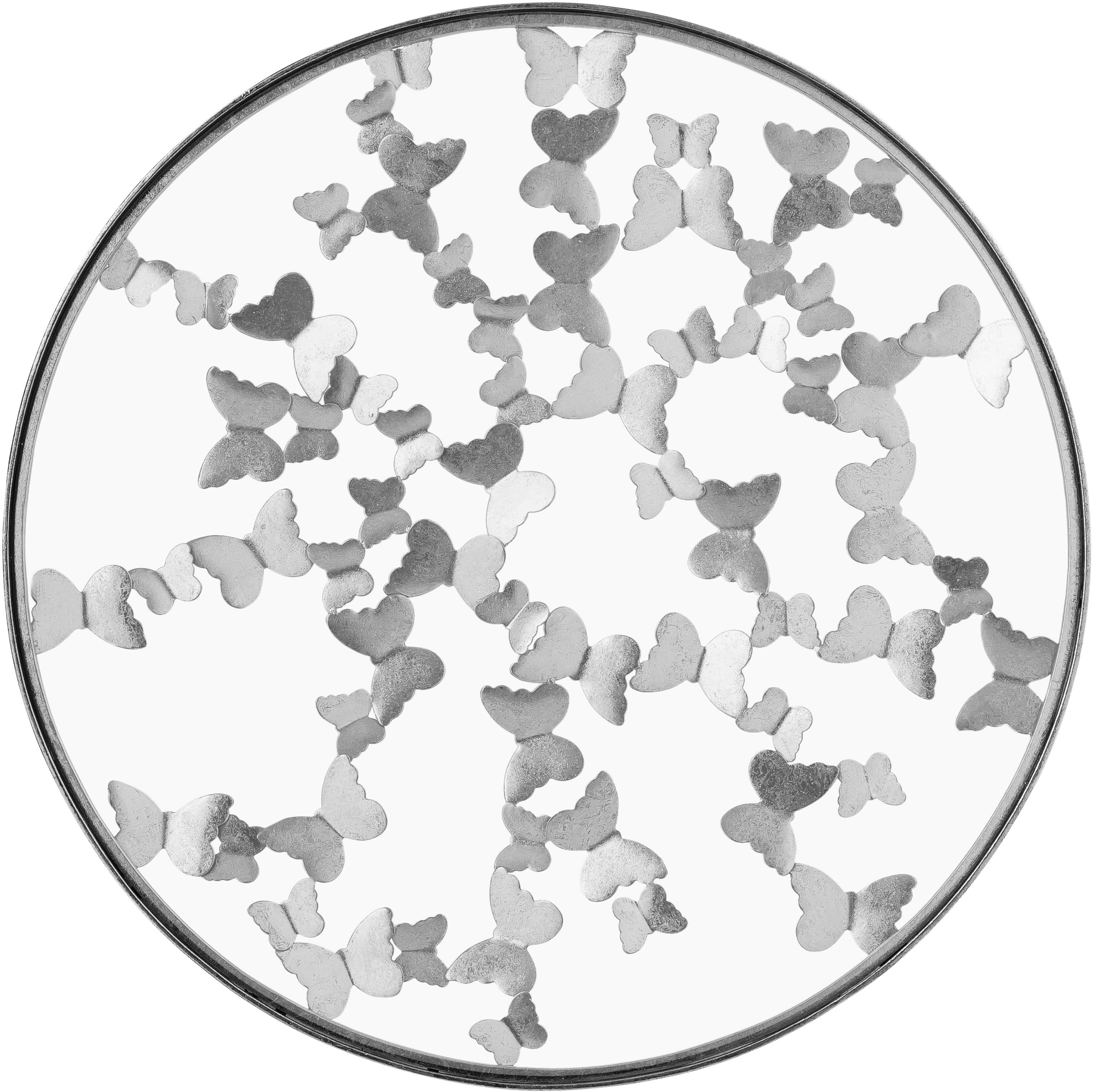 Butterfly Silver Coffee Table - Luxury Home Furniture (MI)