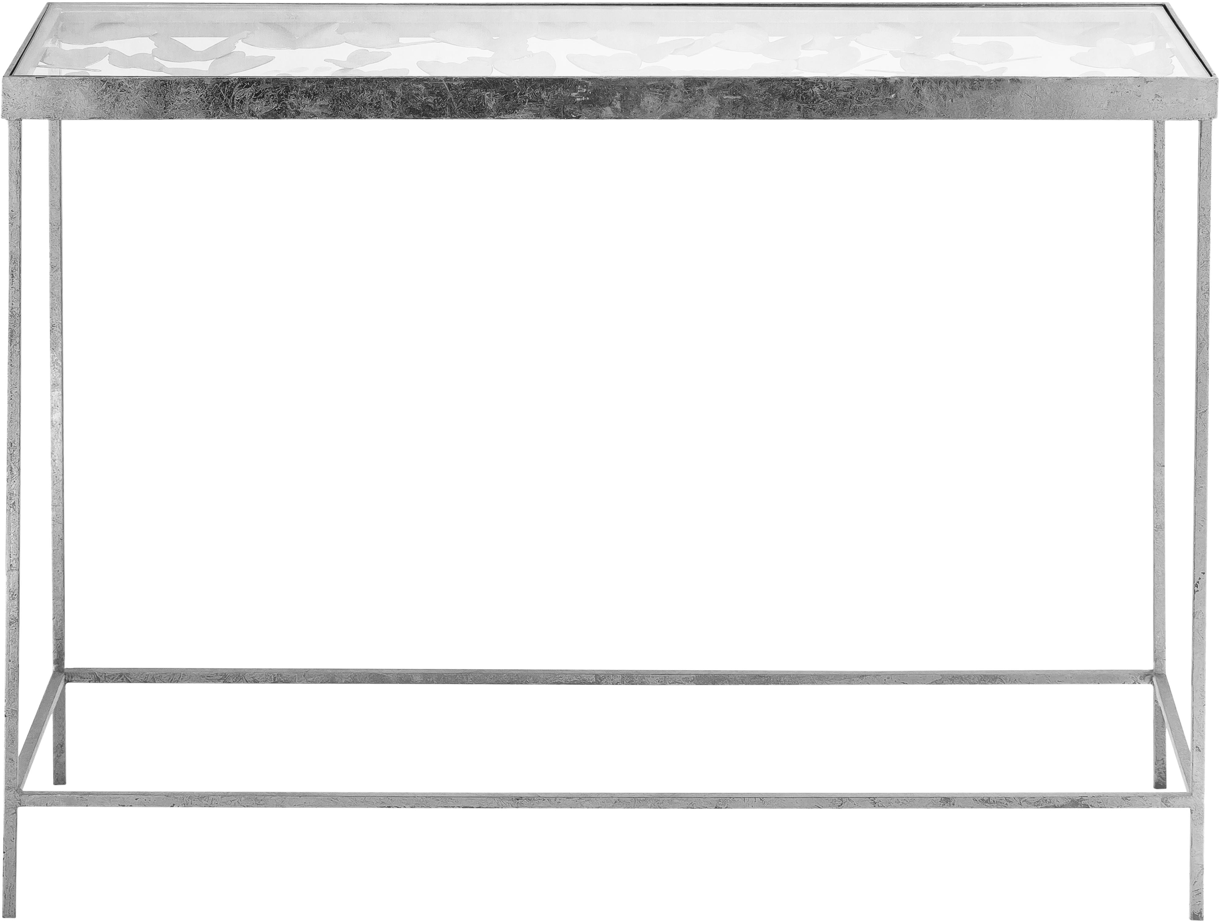 Butterfly Silver Console Table - Luxury Home Furniture (MI)