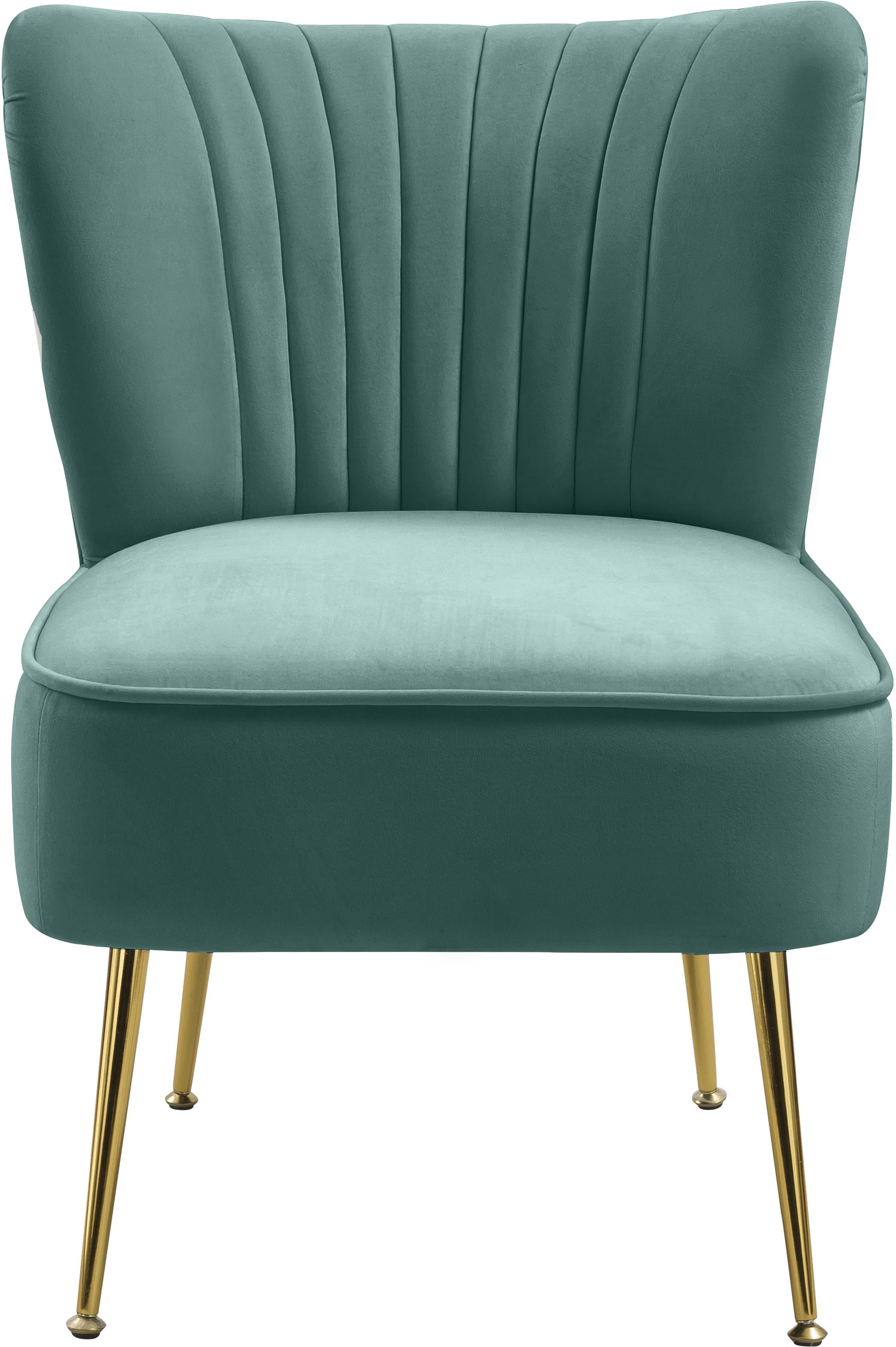 Tess Mint Velvet Accent Chair - Luxury Home Furniture (MI)