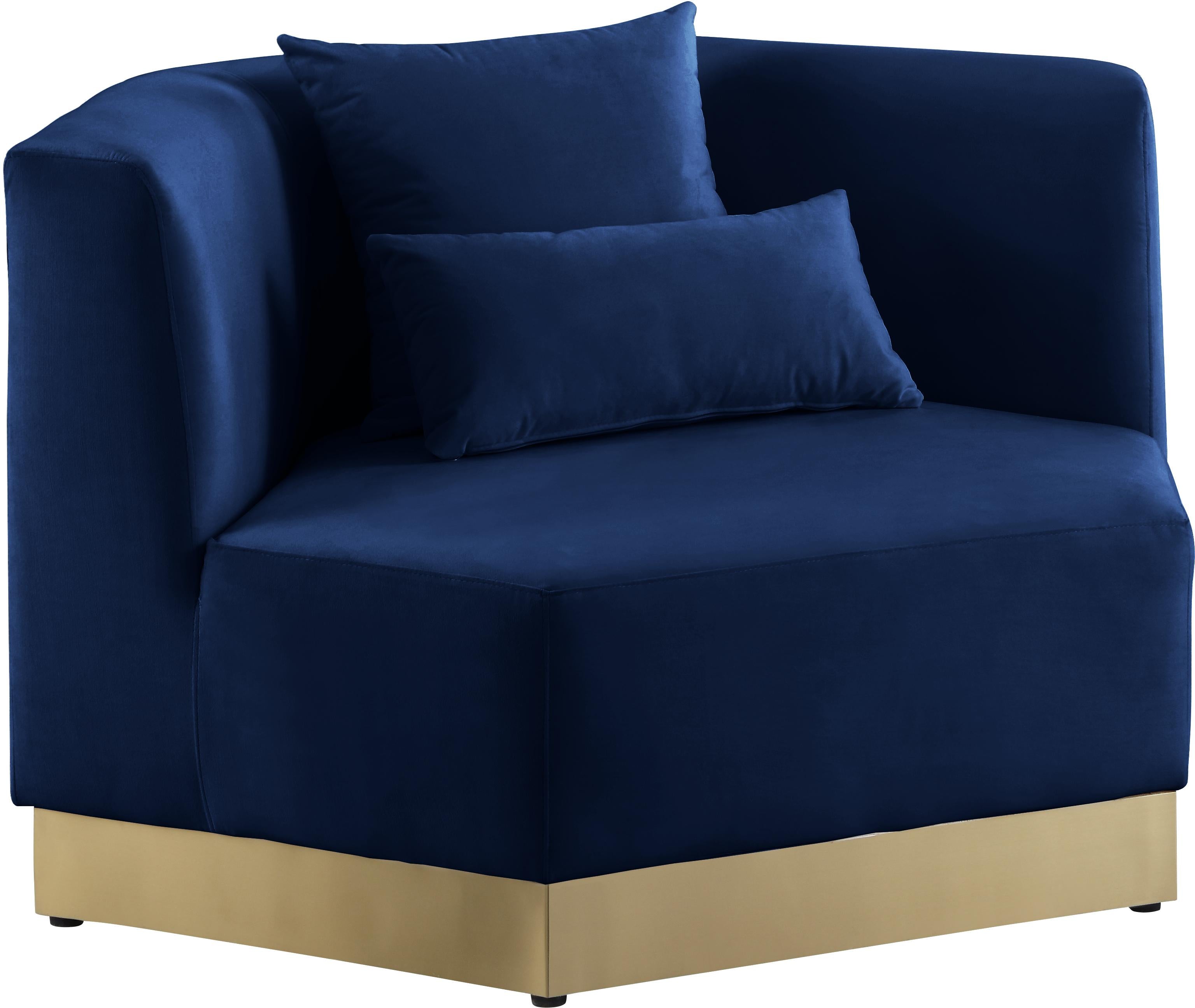Marquis Navy Velvet Chair - Luxury Home Furniture (MI)