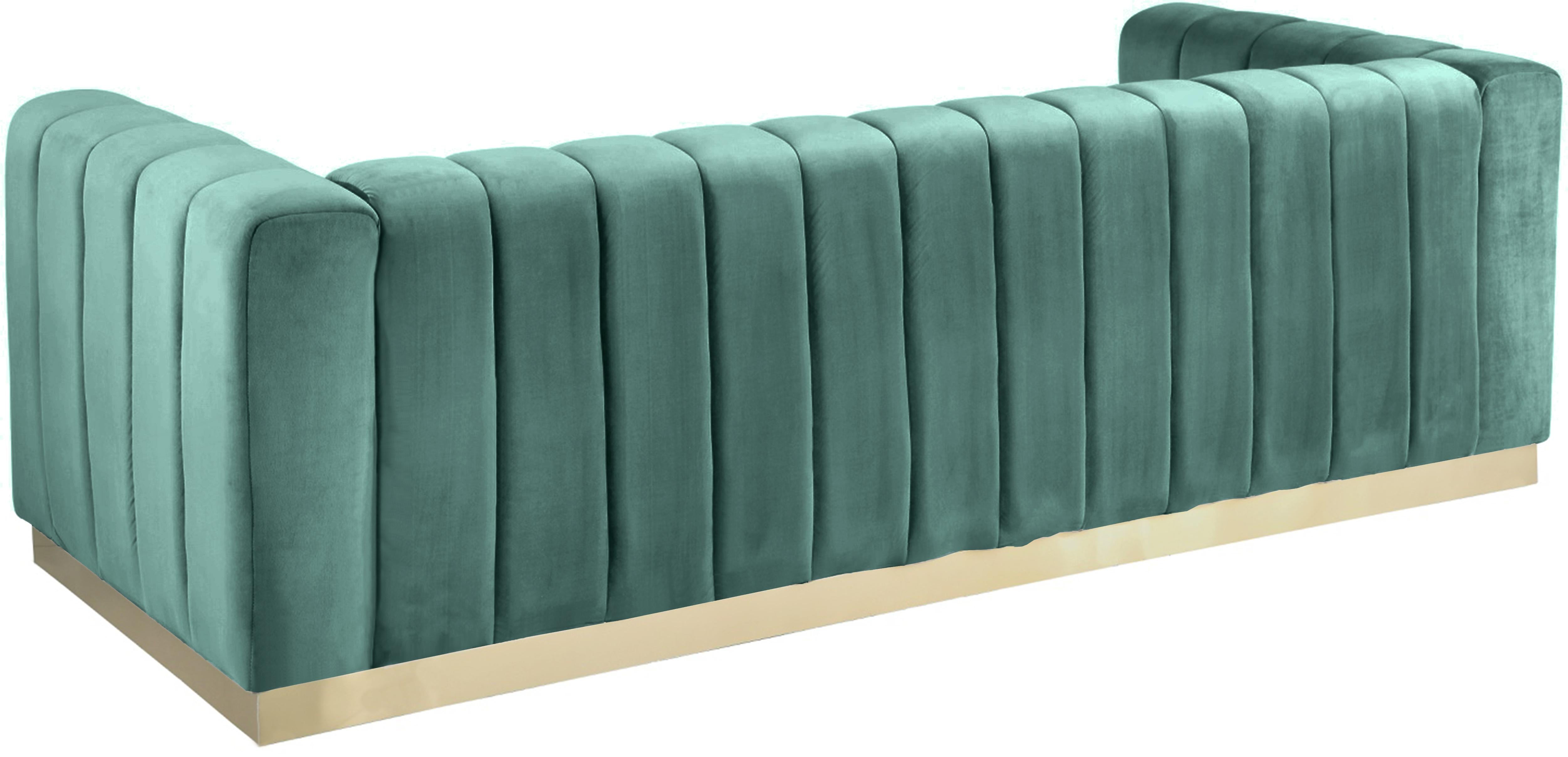 Marlon Mint Velvet Sofa - Luxury Home Furniture (MI)