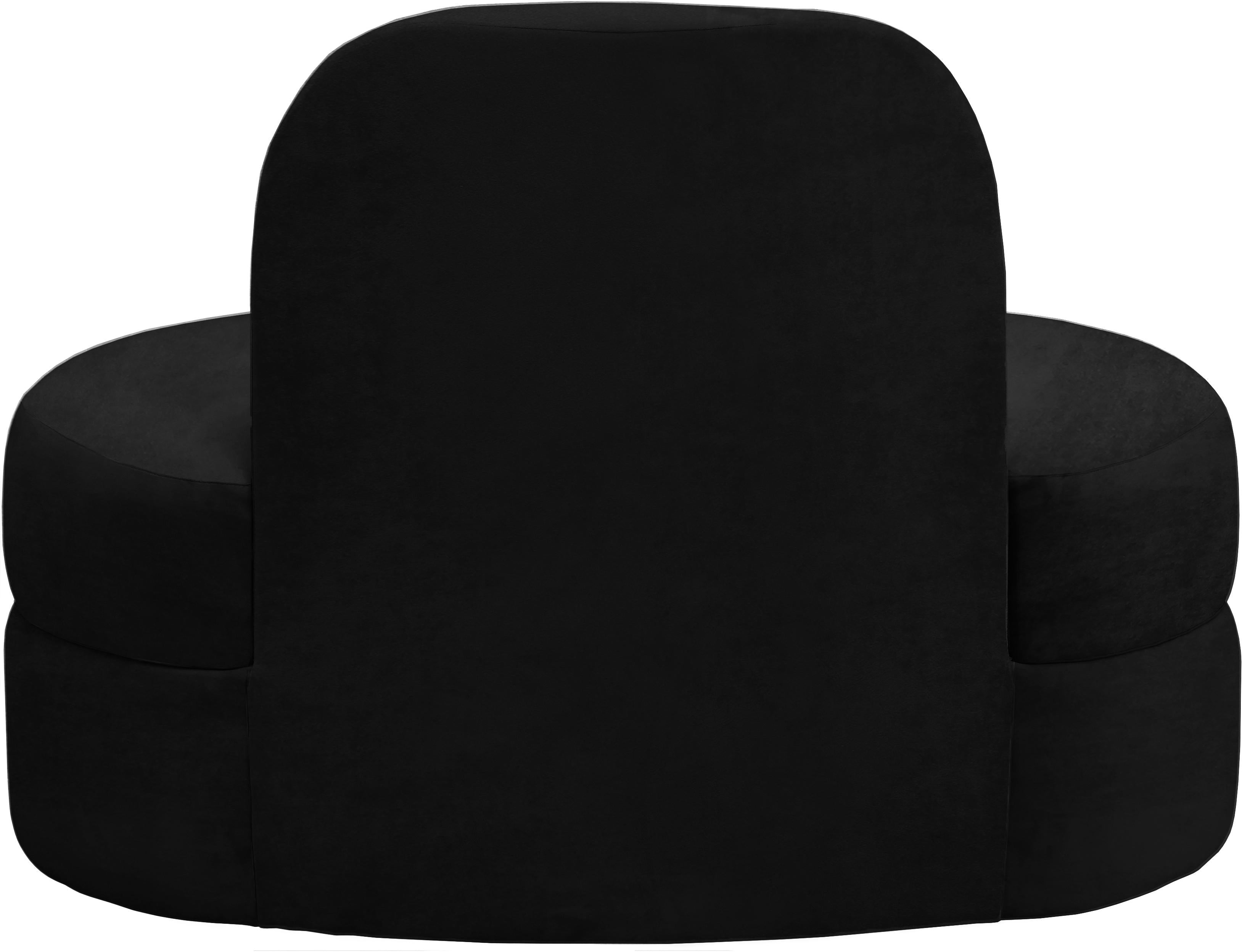 Mitzy Black Velvet Chair - Luxury Home Furniture (MI)