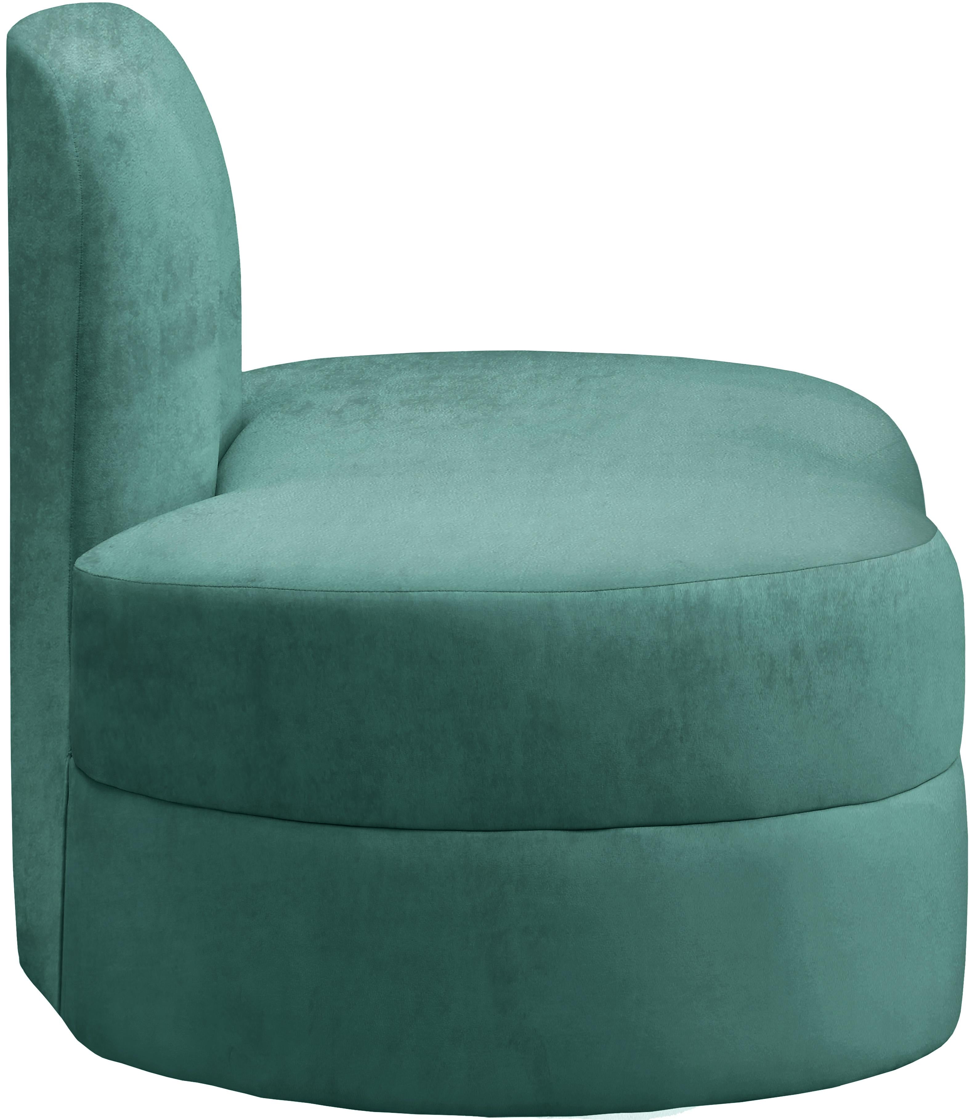 Mitzy Mint Velvet Chair - Luxury Home Furniture (MI)