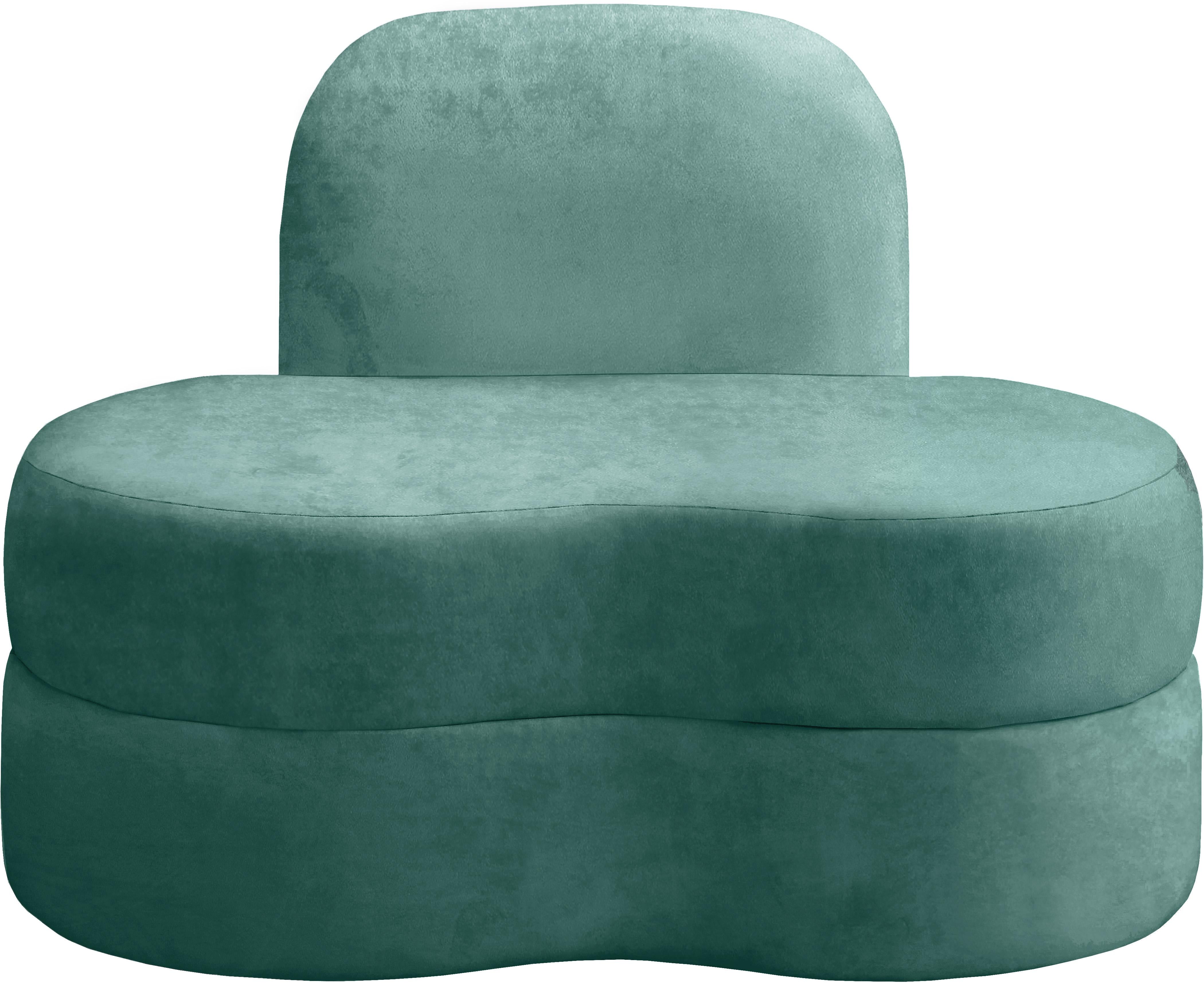 Mitzy Mint Velvet Chair - Luxury Home Furniture (MI)