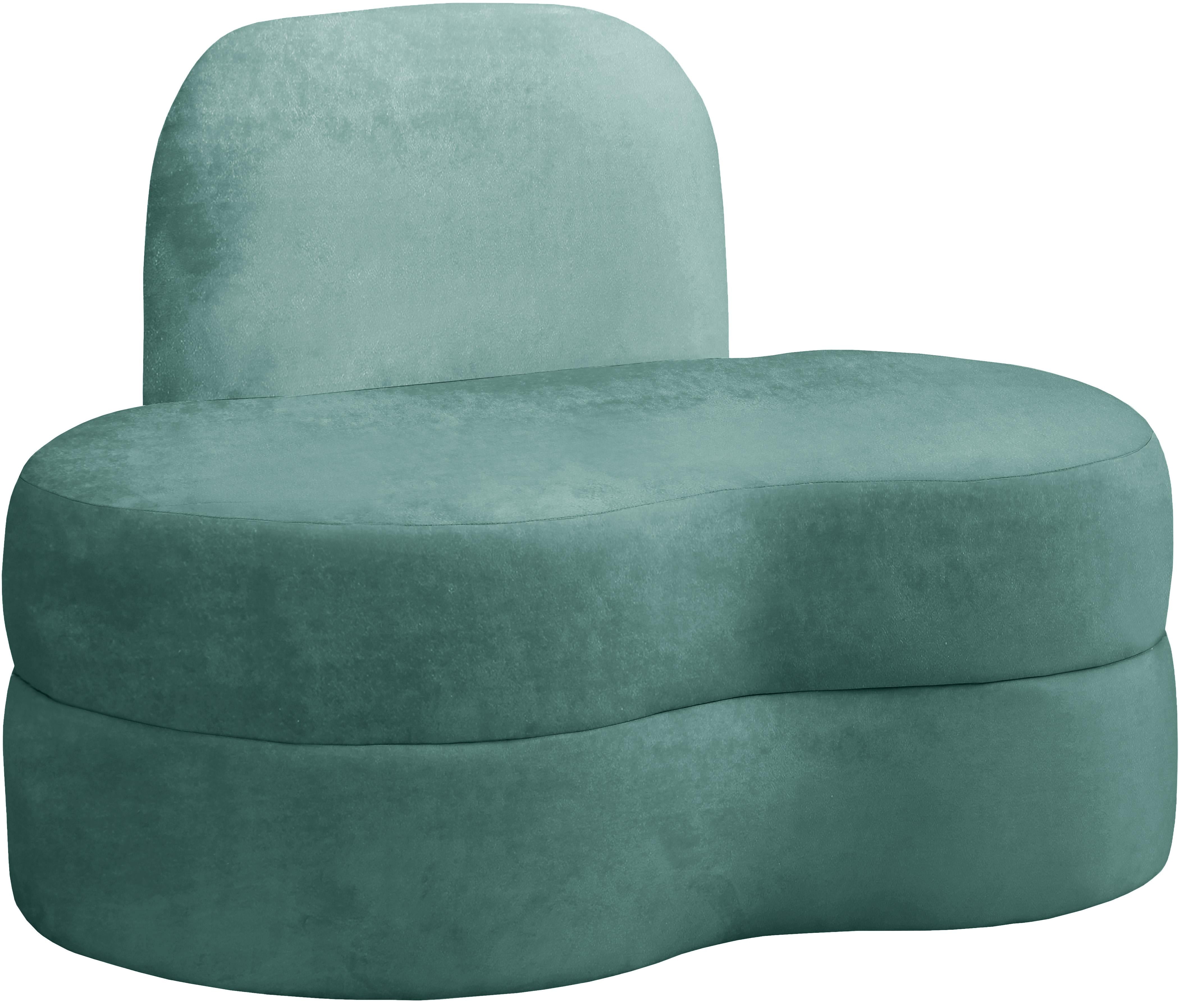 Mitzy Mint Velvet Chair - Luxury Home Furniture (MI)