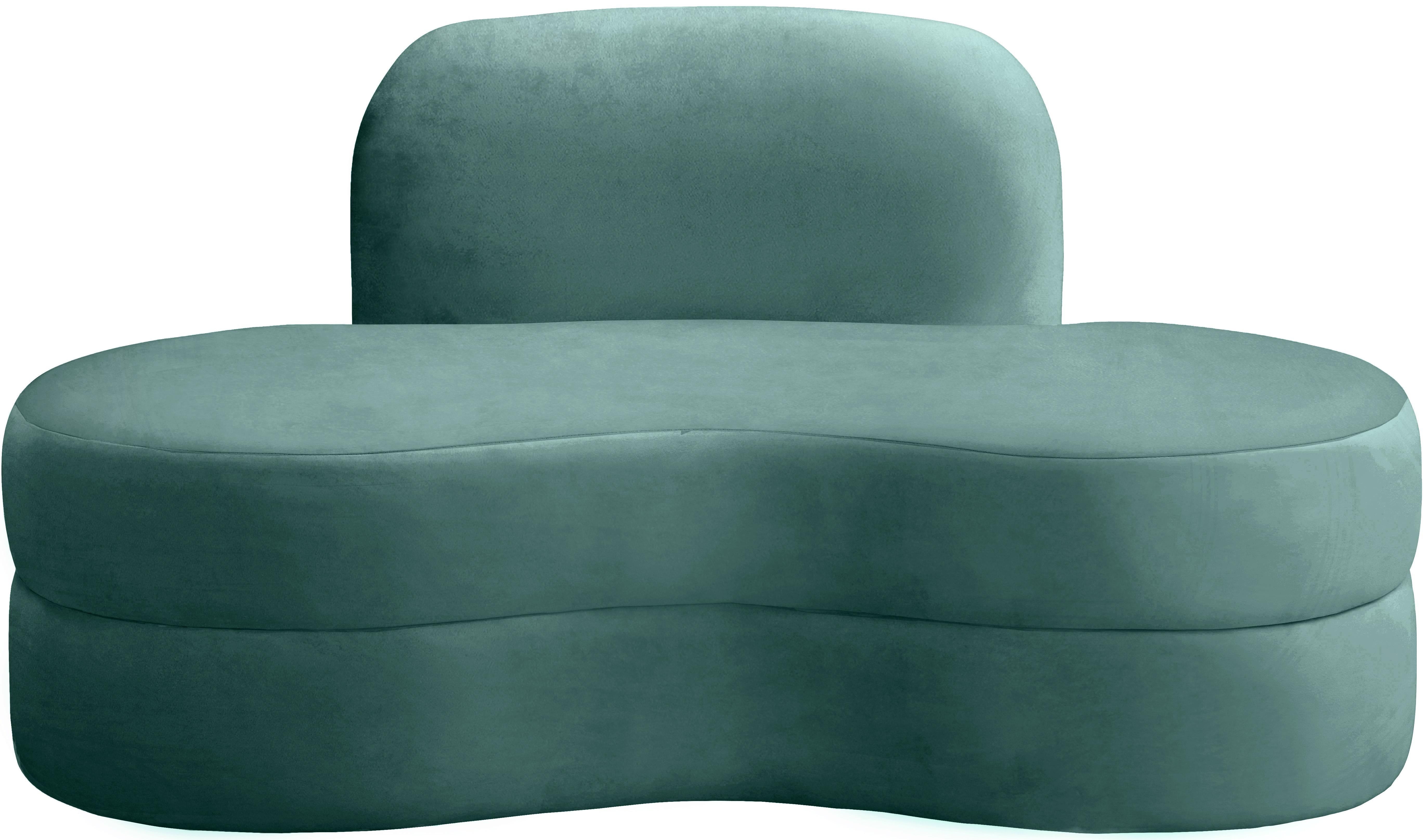 Mitzy Mint Velvet Loveseat - Luxury Home Furniture (MI)