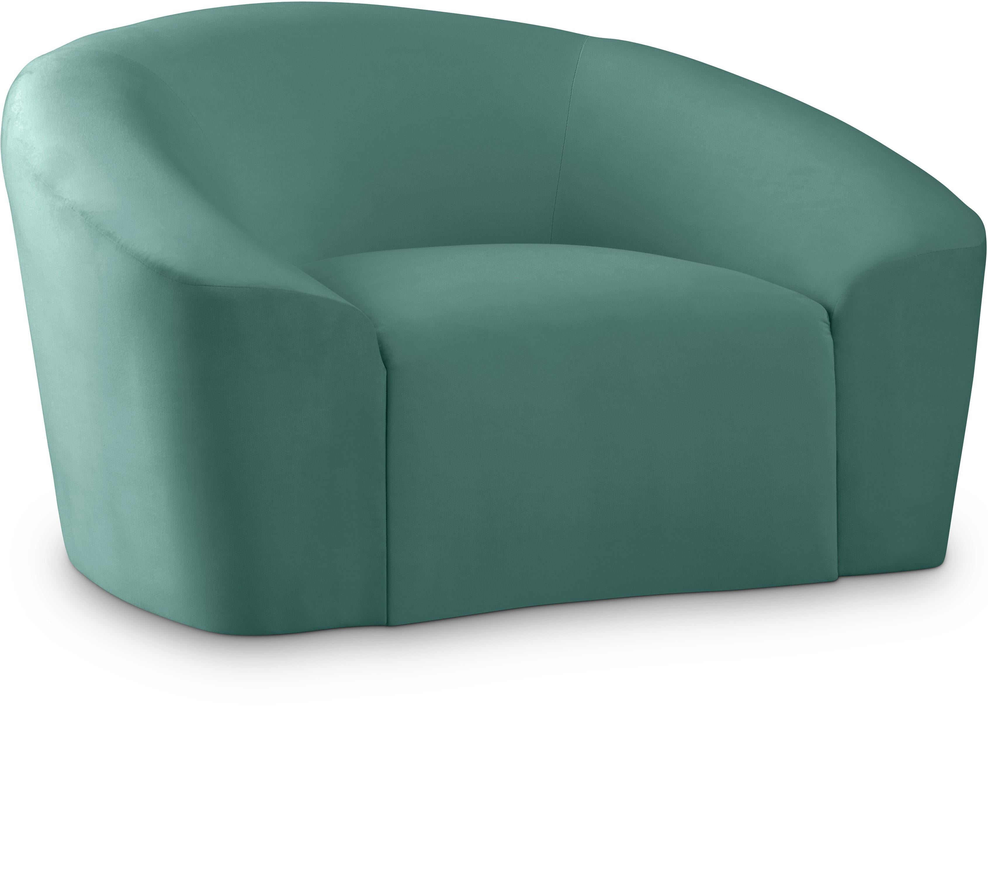 Riley Mint Velvet Chair - Luxury Home Furniture (MI)