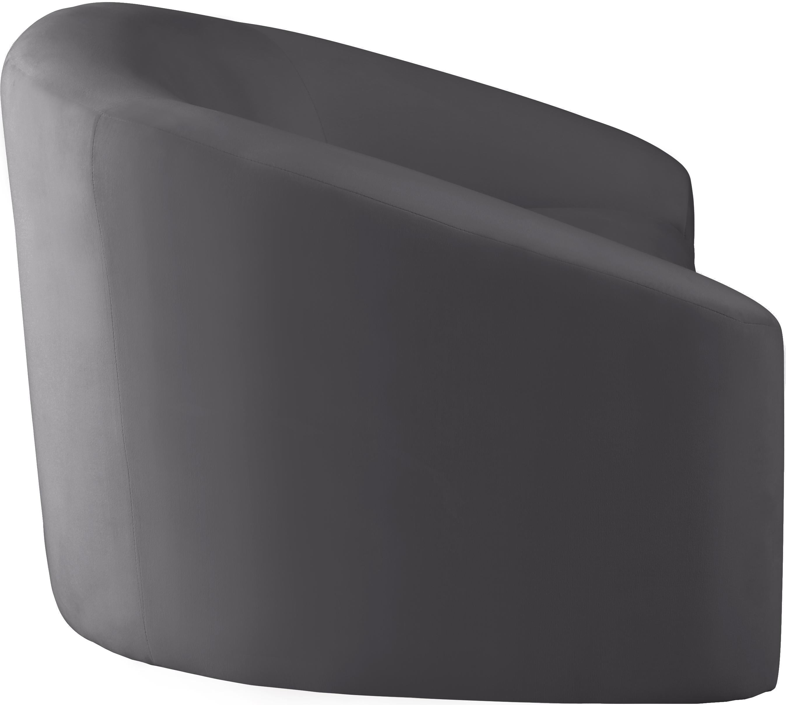 Riley Grey Velvet Sofa - Luxury Home Furniture (MI)