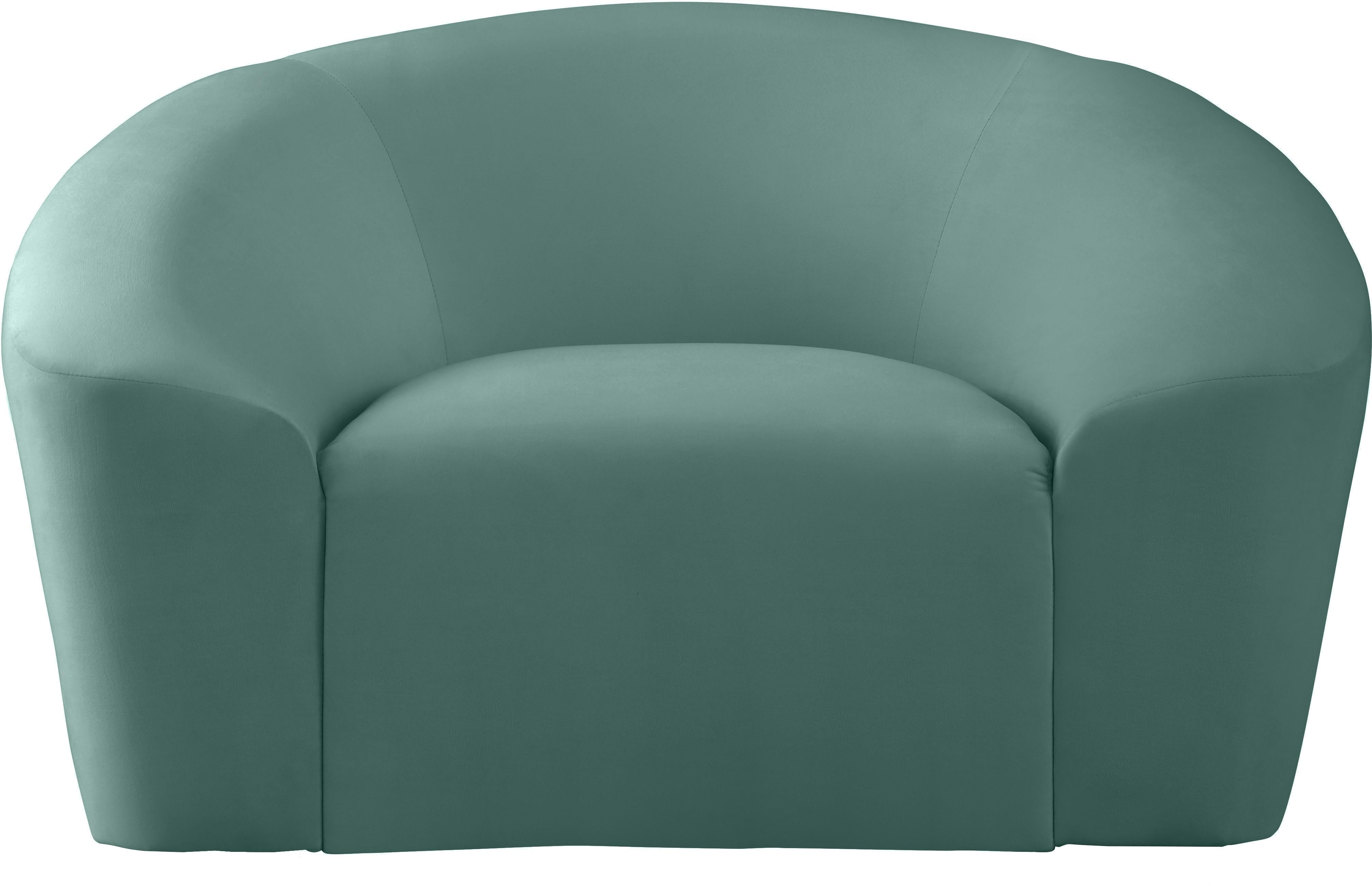 Riley Mint Velvet Chair - Luxury Home Furniture (MI)