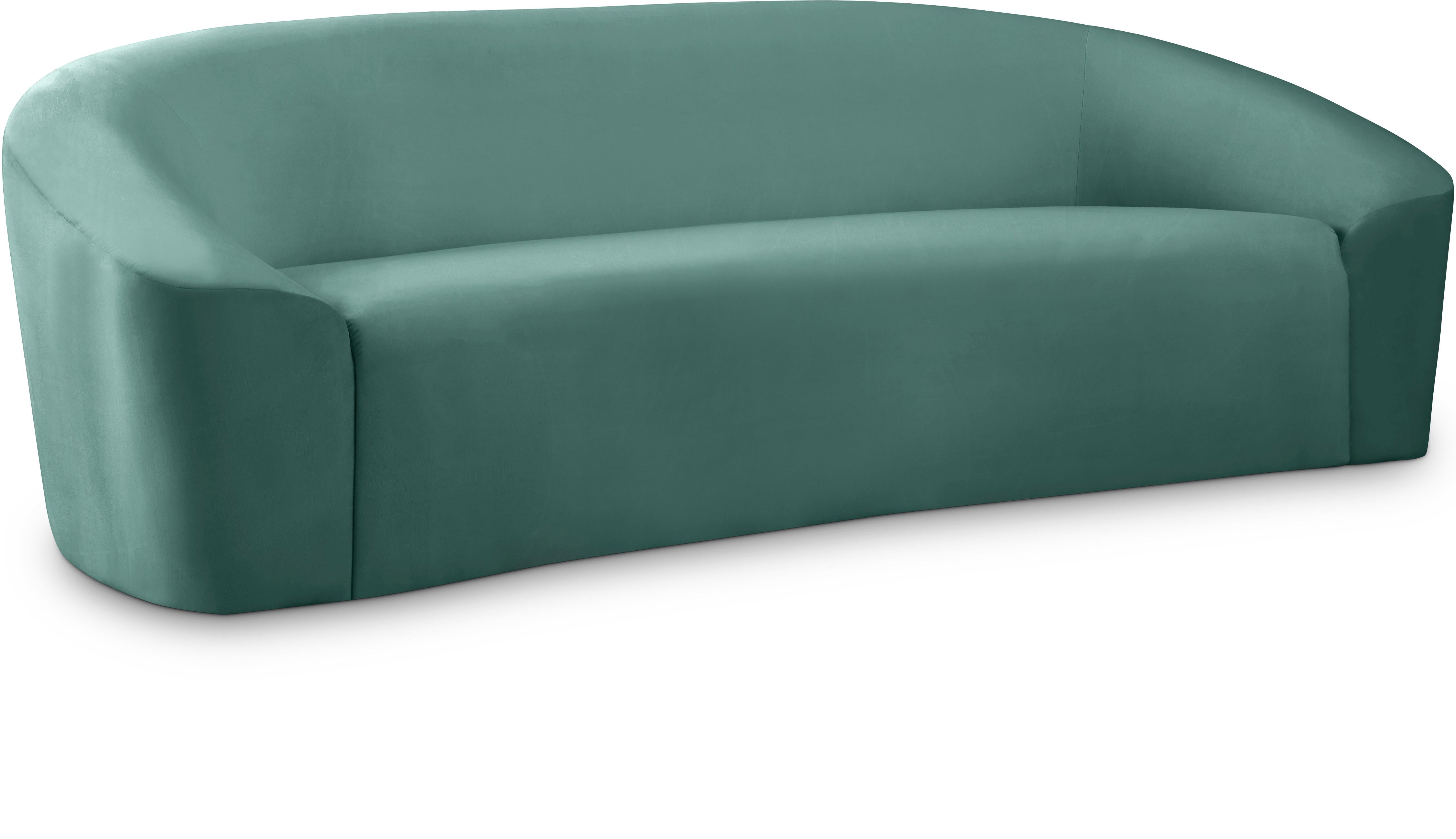 Riley Mint Velvet Sofa - Luxury Home Furniture (MI)