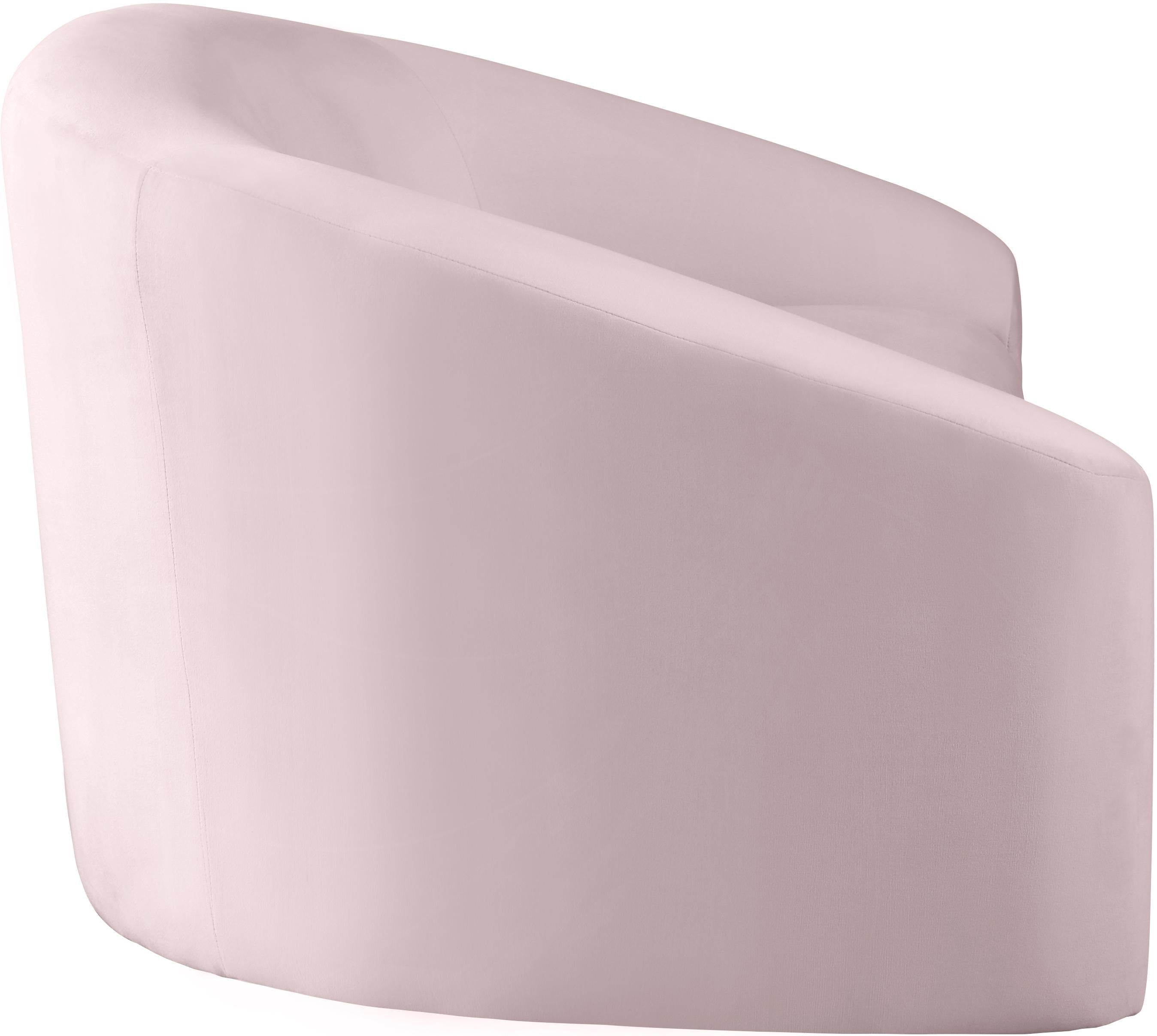 Riley Pink Velvet Sofa - Luxury Home Furniture (MI)
