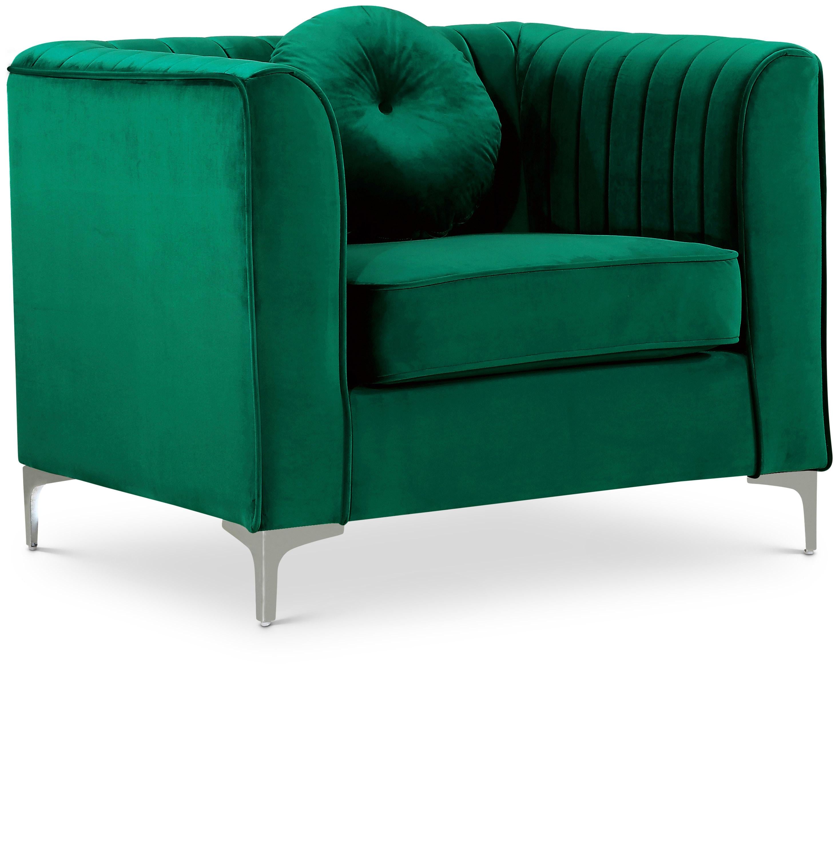 Isabelle Green Velvet Chair - Luxury Home Furniture (MI)