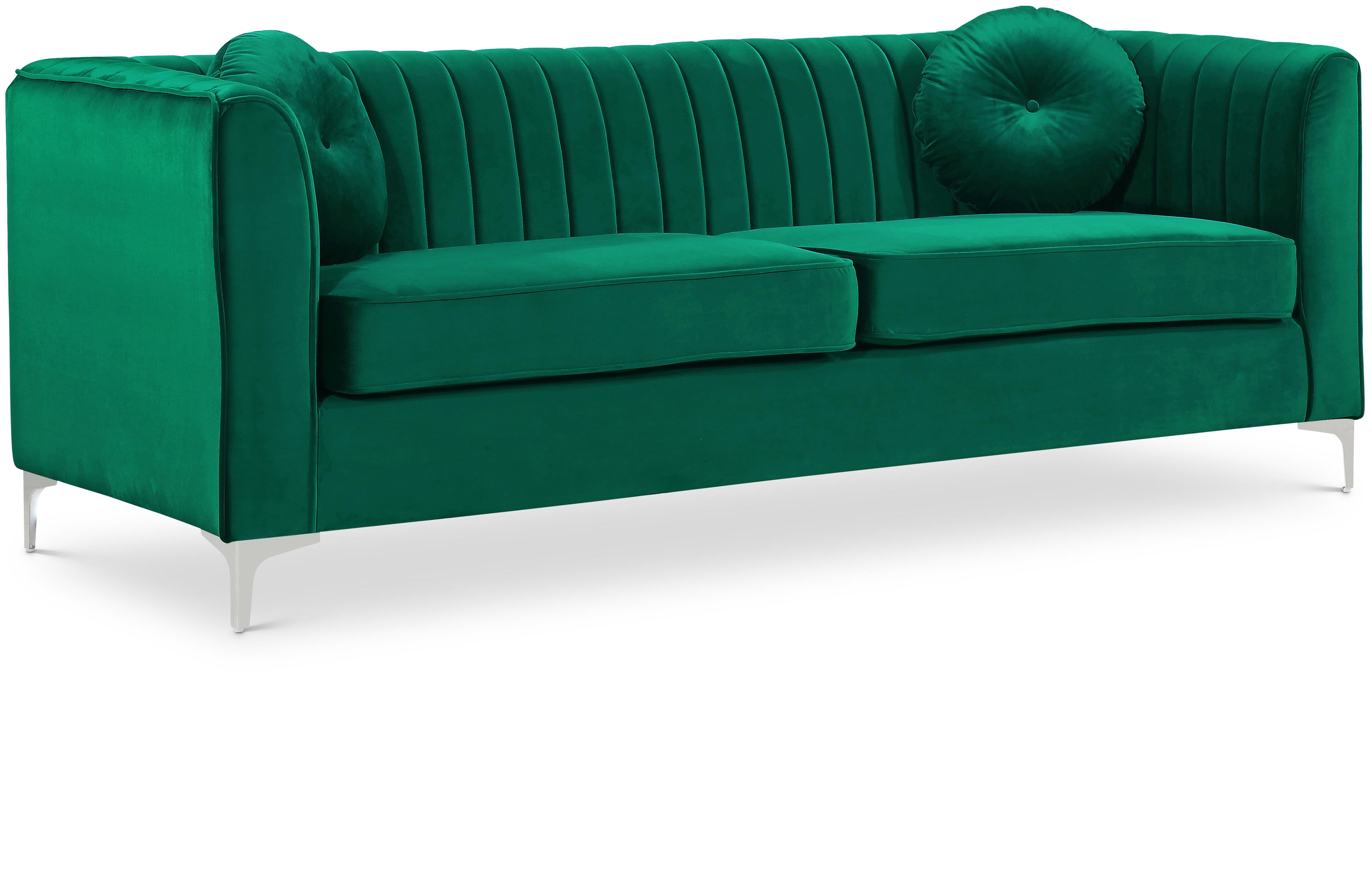 Isabelle Green Velvet Sofa - Luxury Home Furniture (MI)