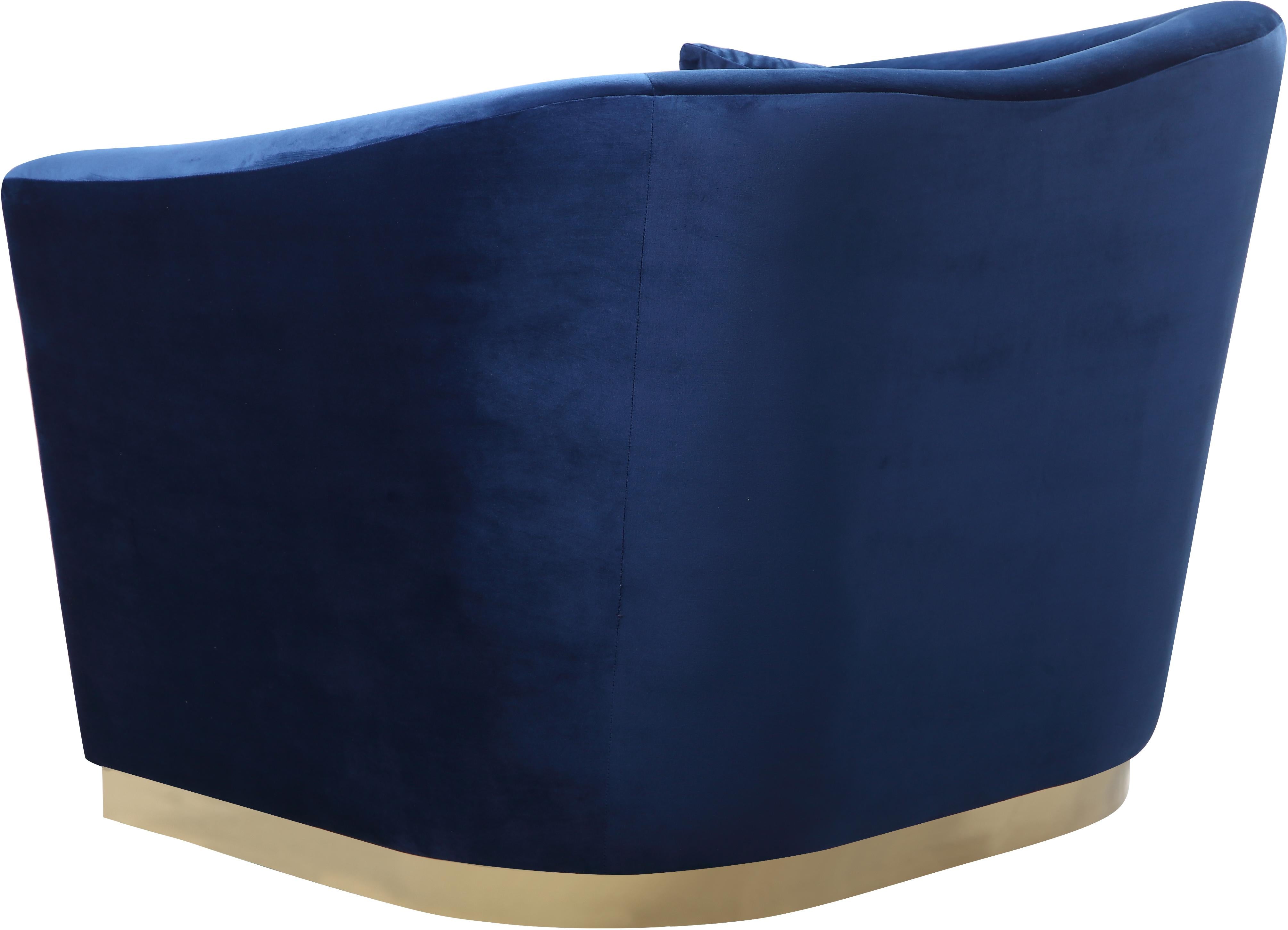 Arabella Navy Velvet Chair - Luxury Home Furniture (MI)