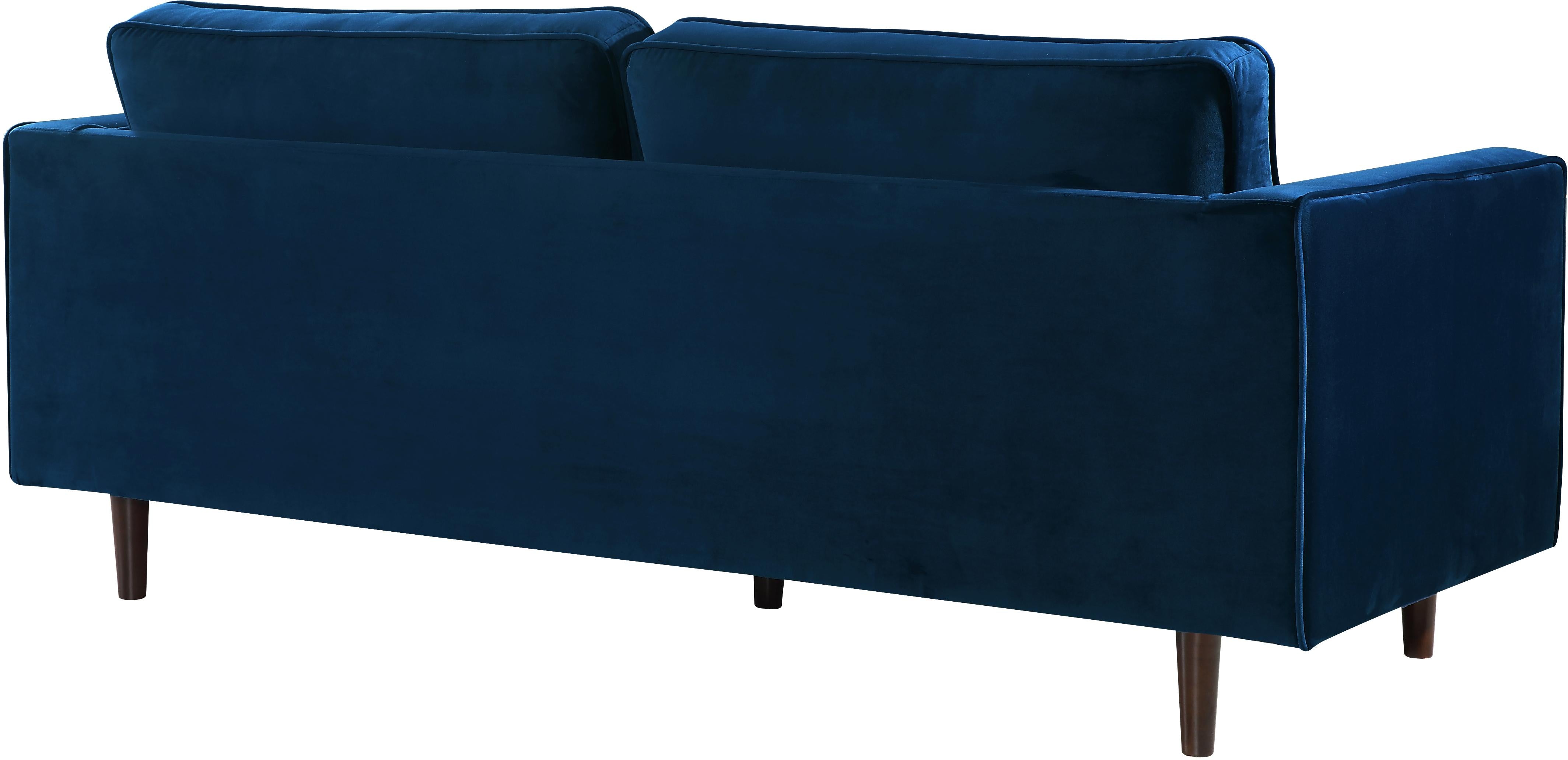 Emily Navy Velvet Sofa - Luxury Home Furniture (MI)