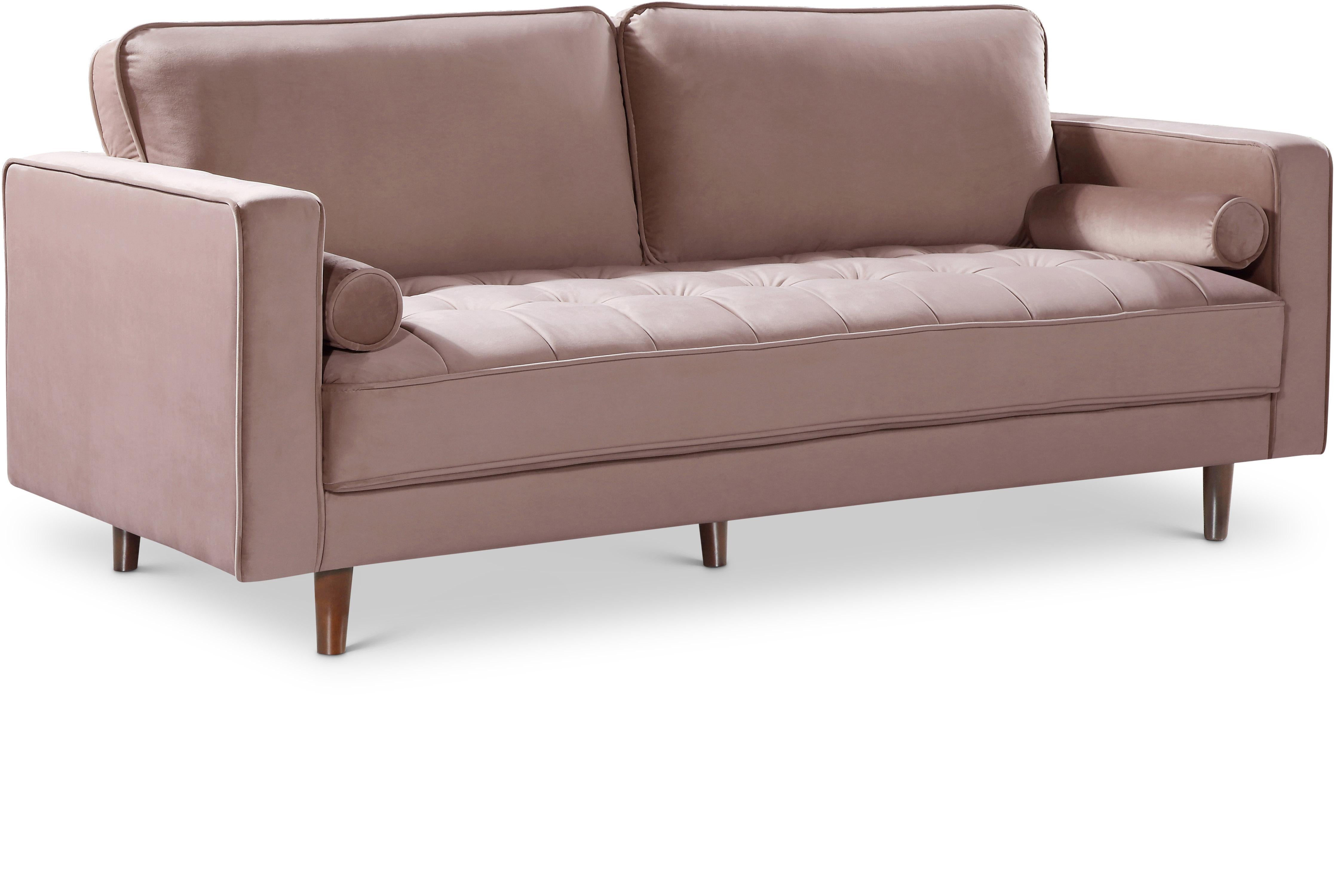 Emily Pink Velvet Sofa - Luxury Home Furniture (MI)