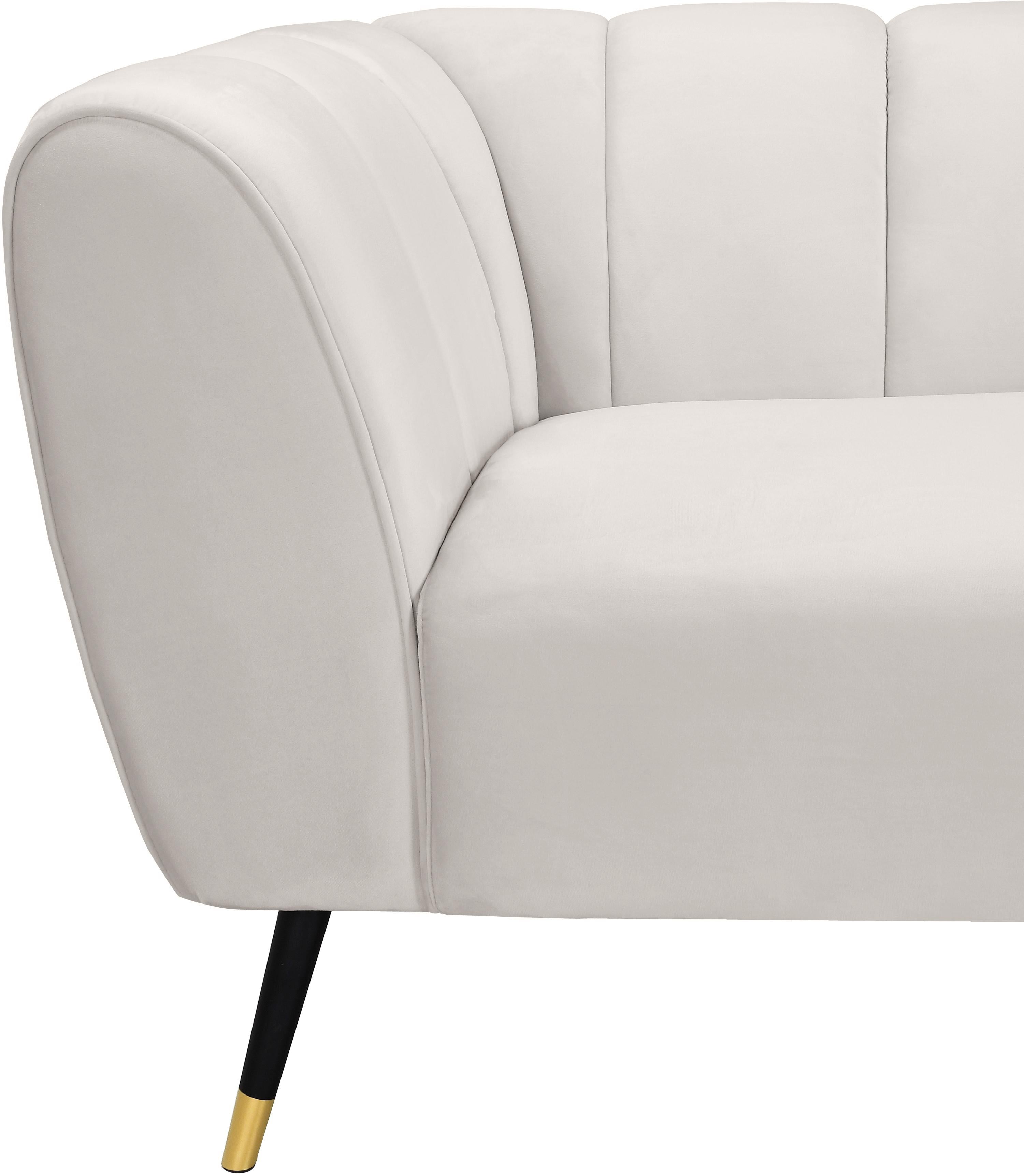 Beaumont Cream Velvet Chair - Luxury Home Furniture (MI)