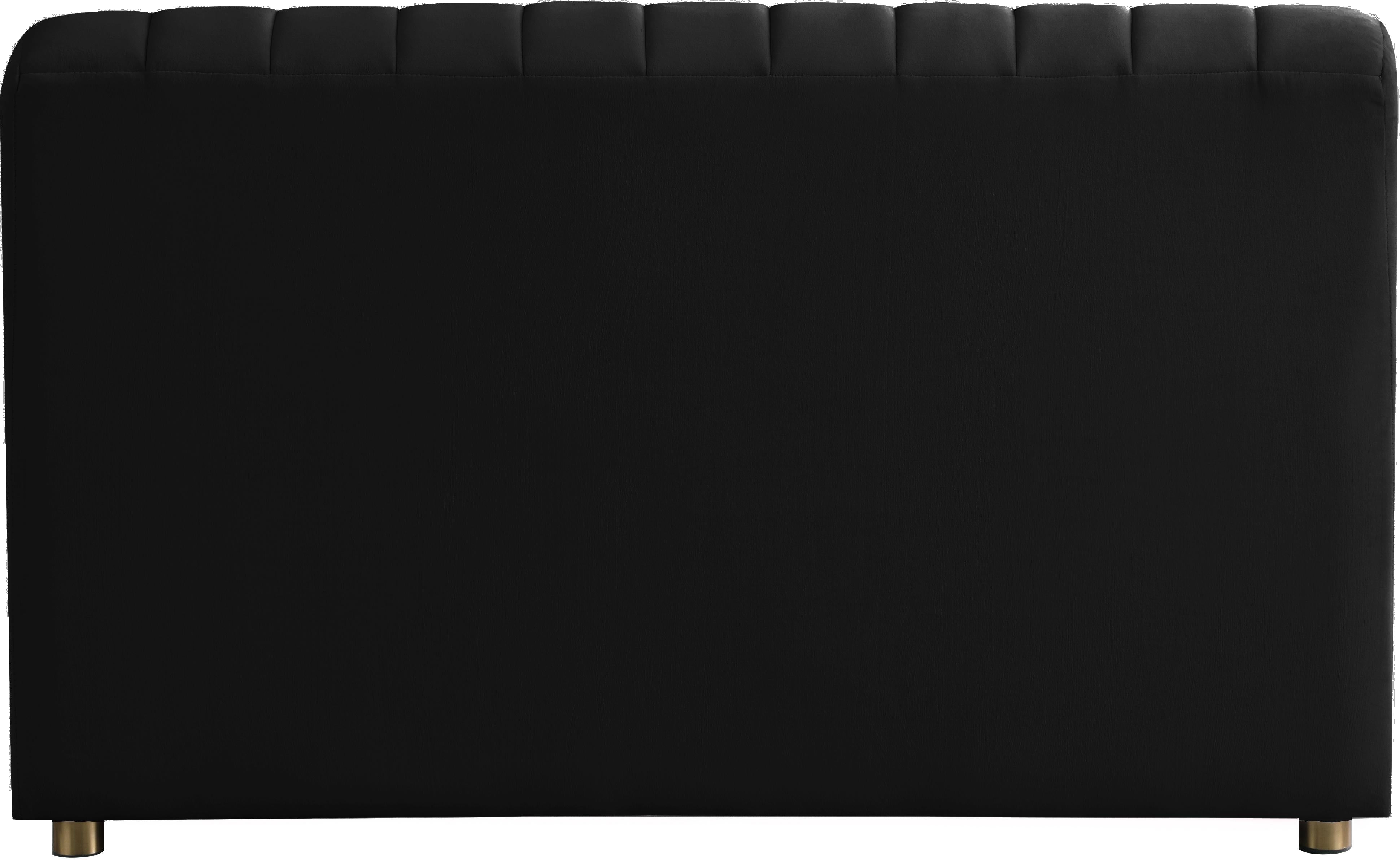 Naya Black Velvet Chair - Luxury Home Furniture (MI)