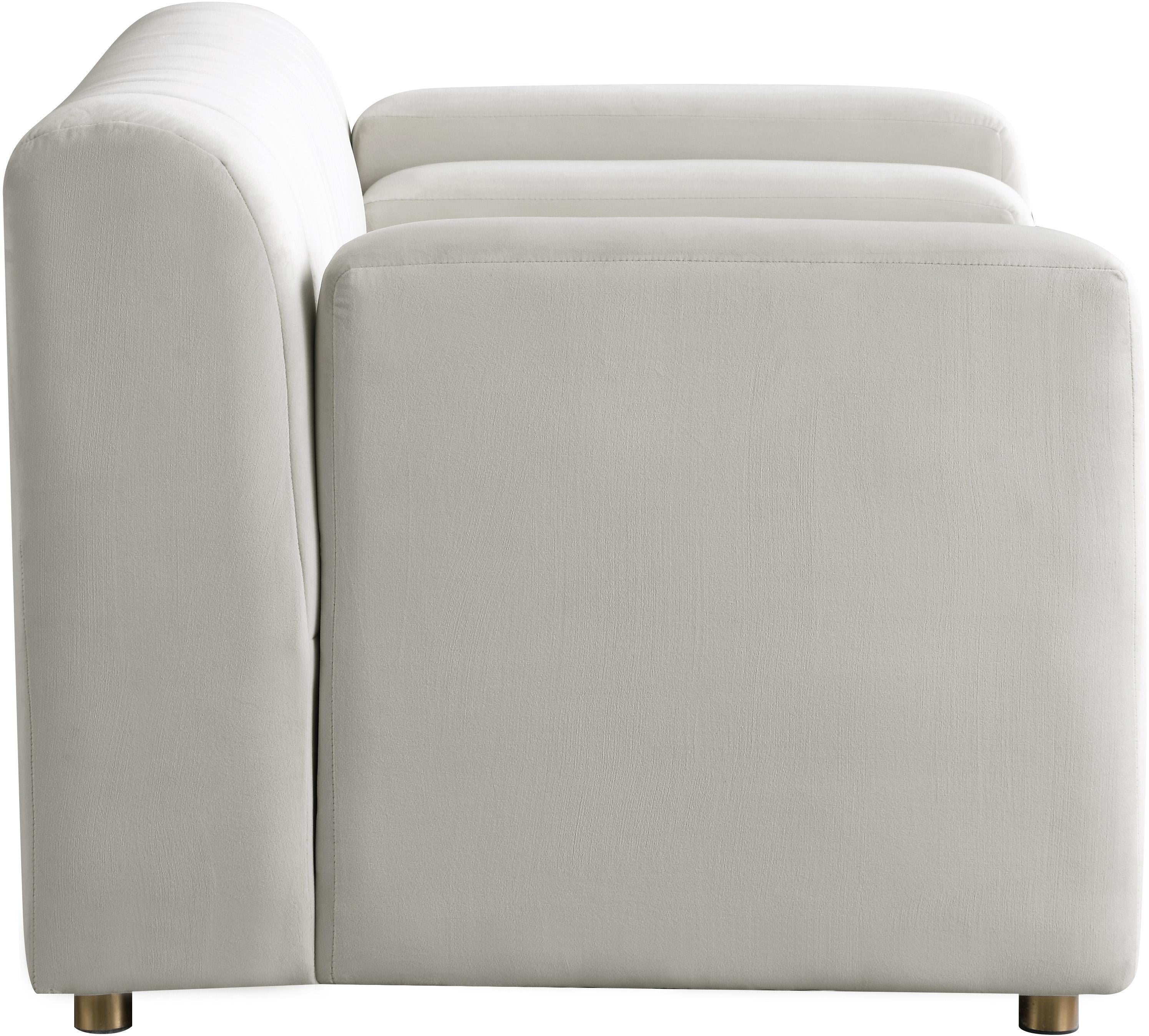 Naya Cream Velvet Chair - Luxury Home Furniture (MI)