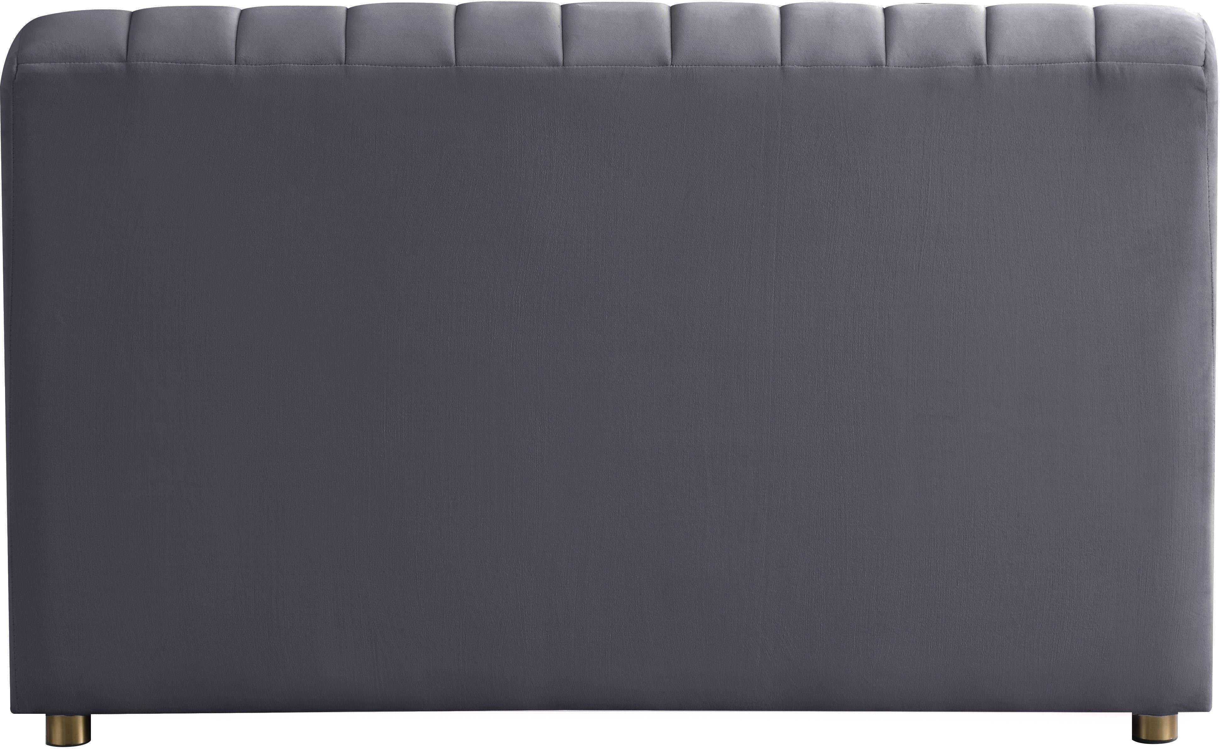 Naya Grey Velvet Chair - Luxury Home Furniture (MI)