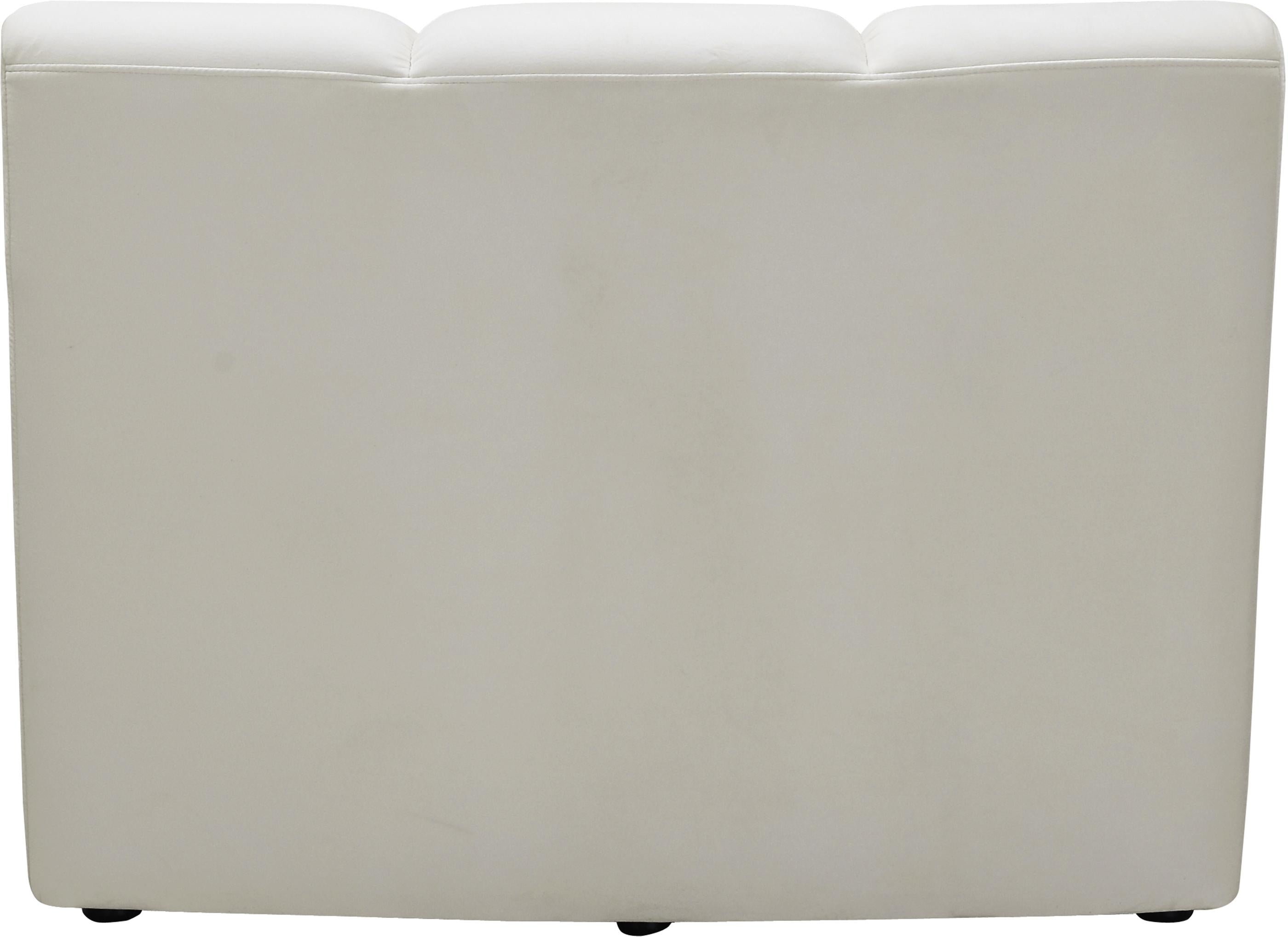 Infinity Cream Velvet Modular Chair - Luxury Home Furniture (MI)