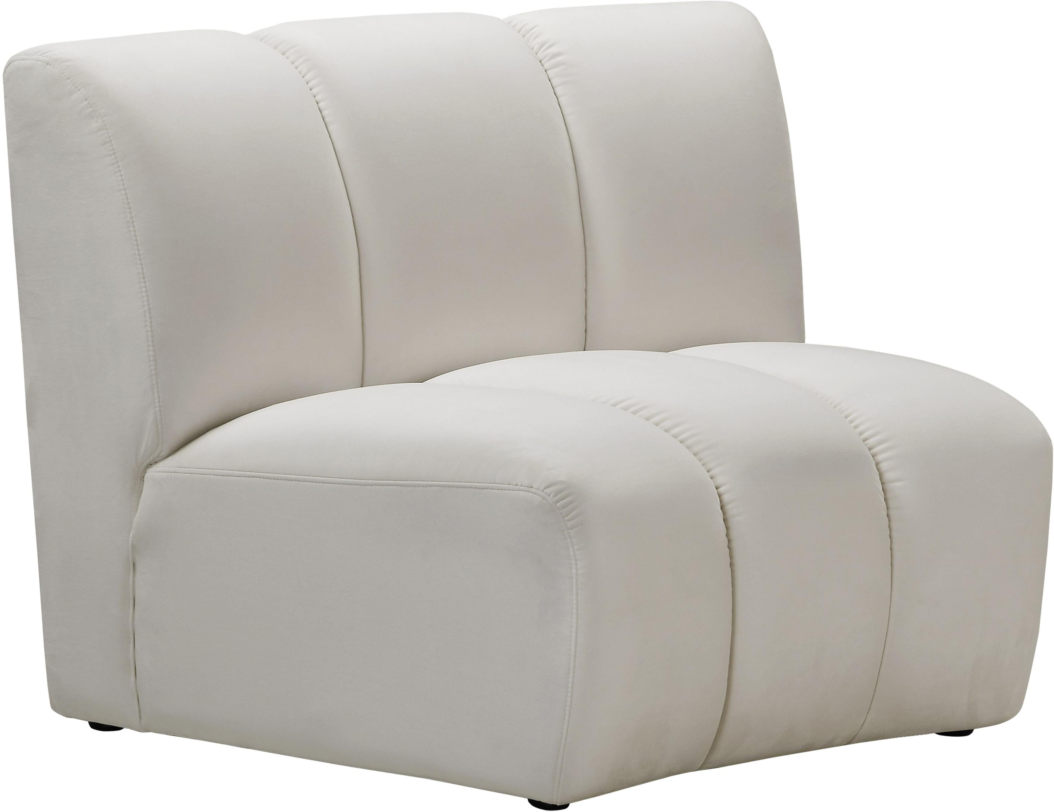 Infinity Cream Velvet Modular Chair - Luxury Home Furniture (MI)