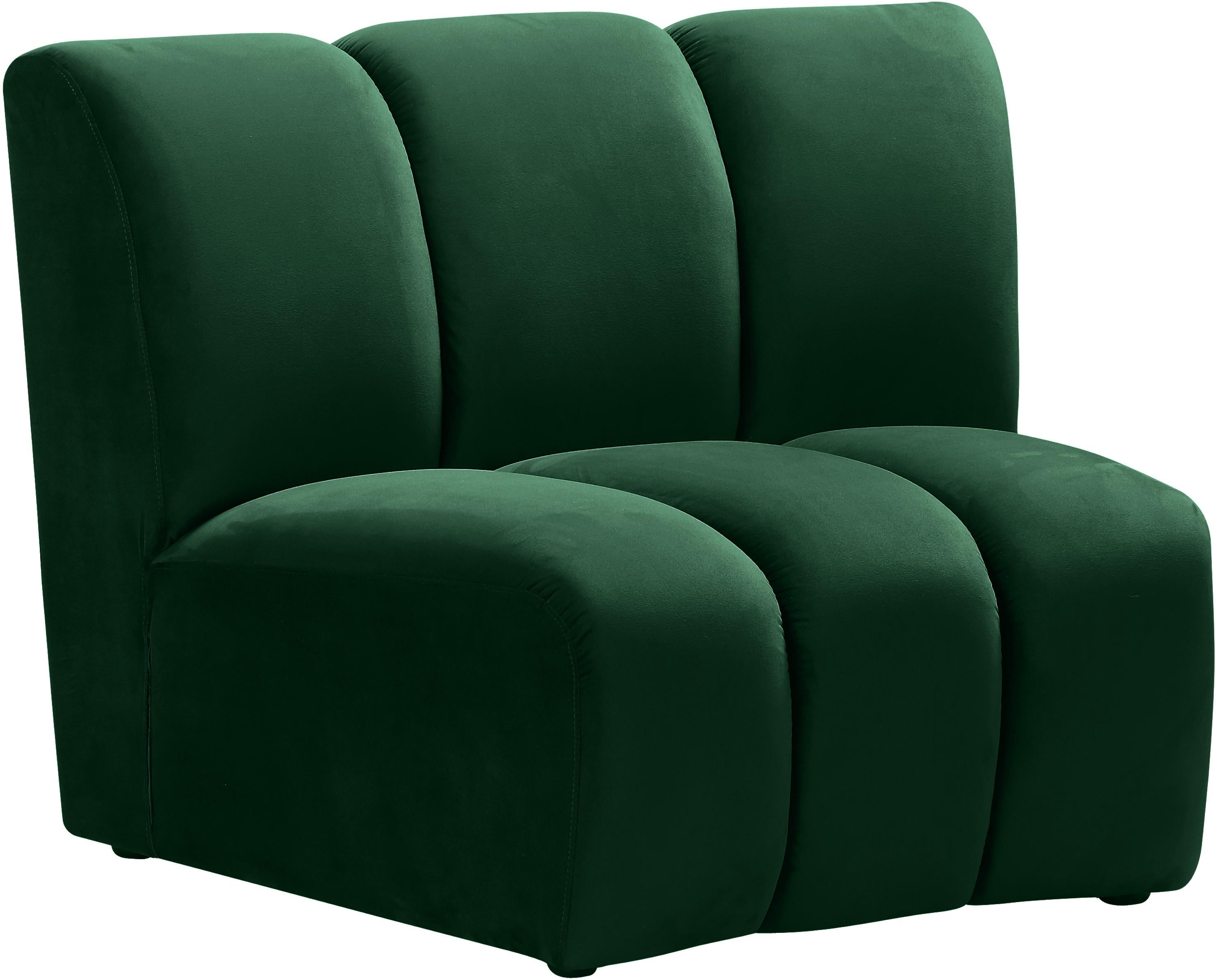 Infinity Green Velvet Modular Chair - Luxury Home Furniture (MI)