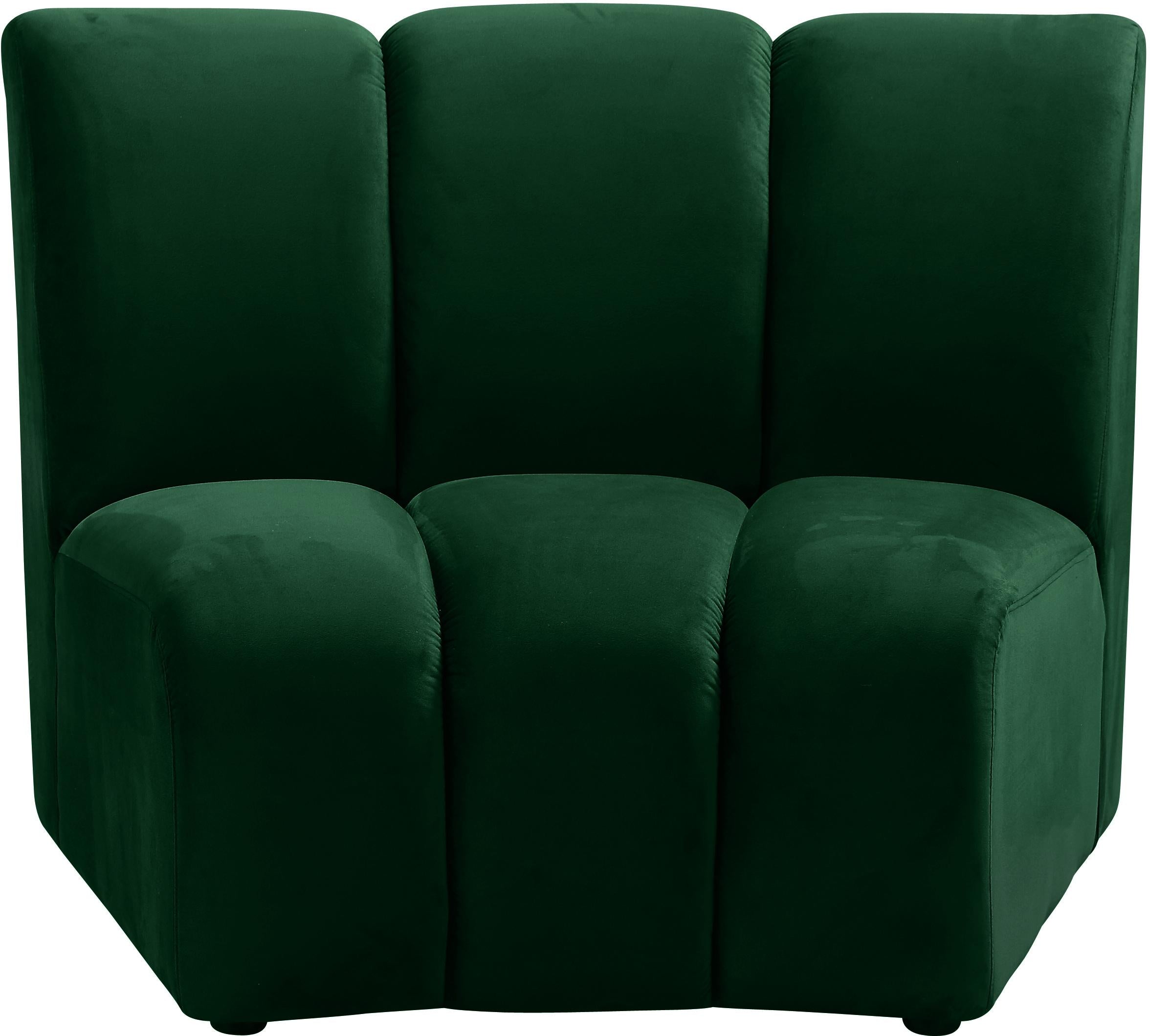 Infinity Green Velvet Modular Chair - Luxury Home Furniture (MI)