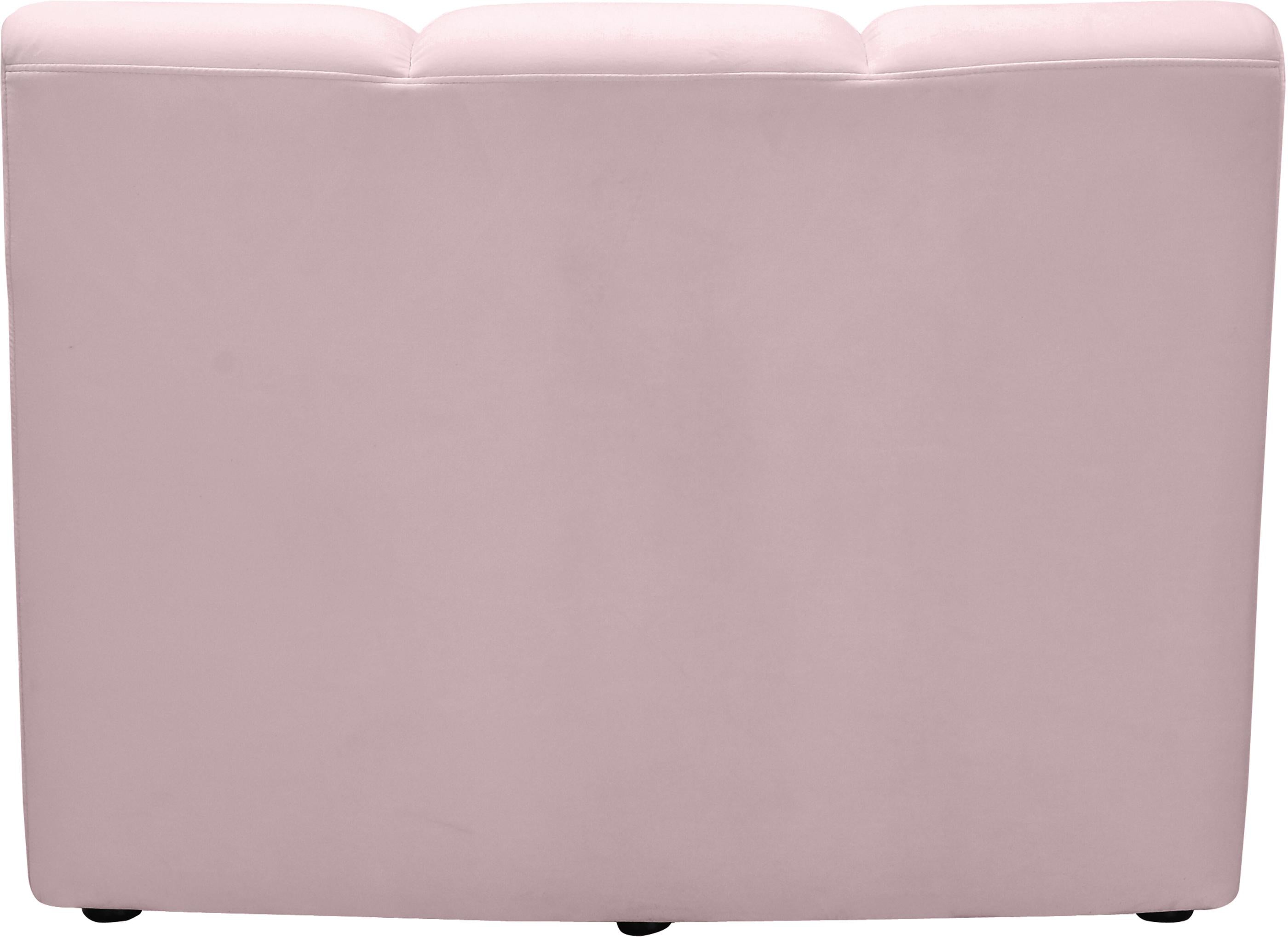 Infinity Pink Velvet Modular Chair - Luxury Home Furniture (MI)