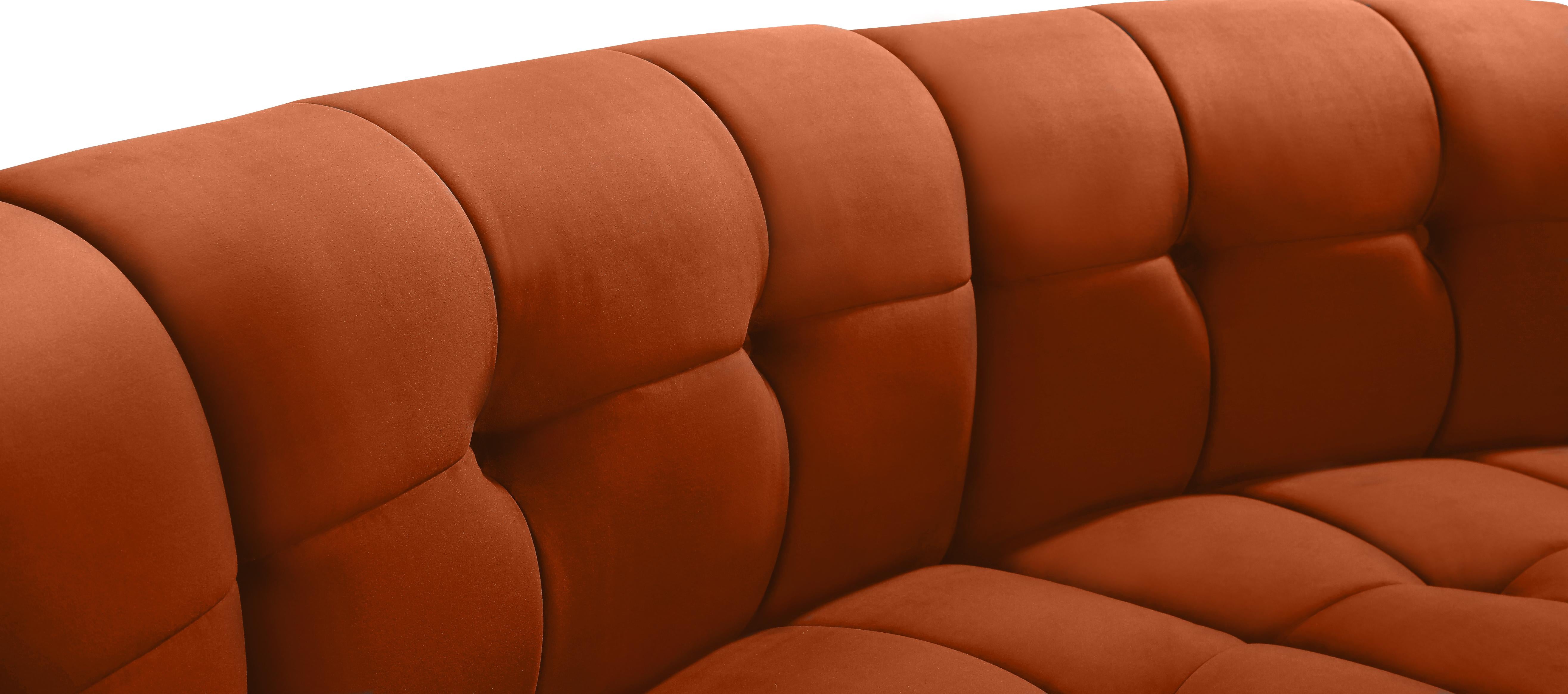 Limitless Cognac Velvet 13pc. Modular Sectional - Luxury Home Furniture (MI)