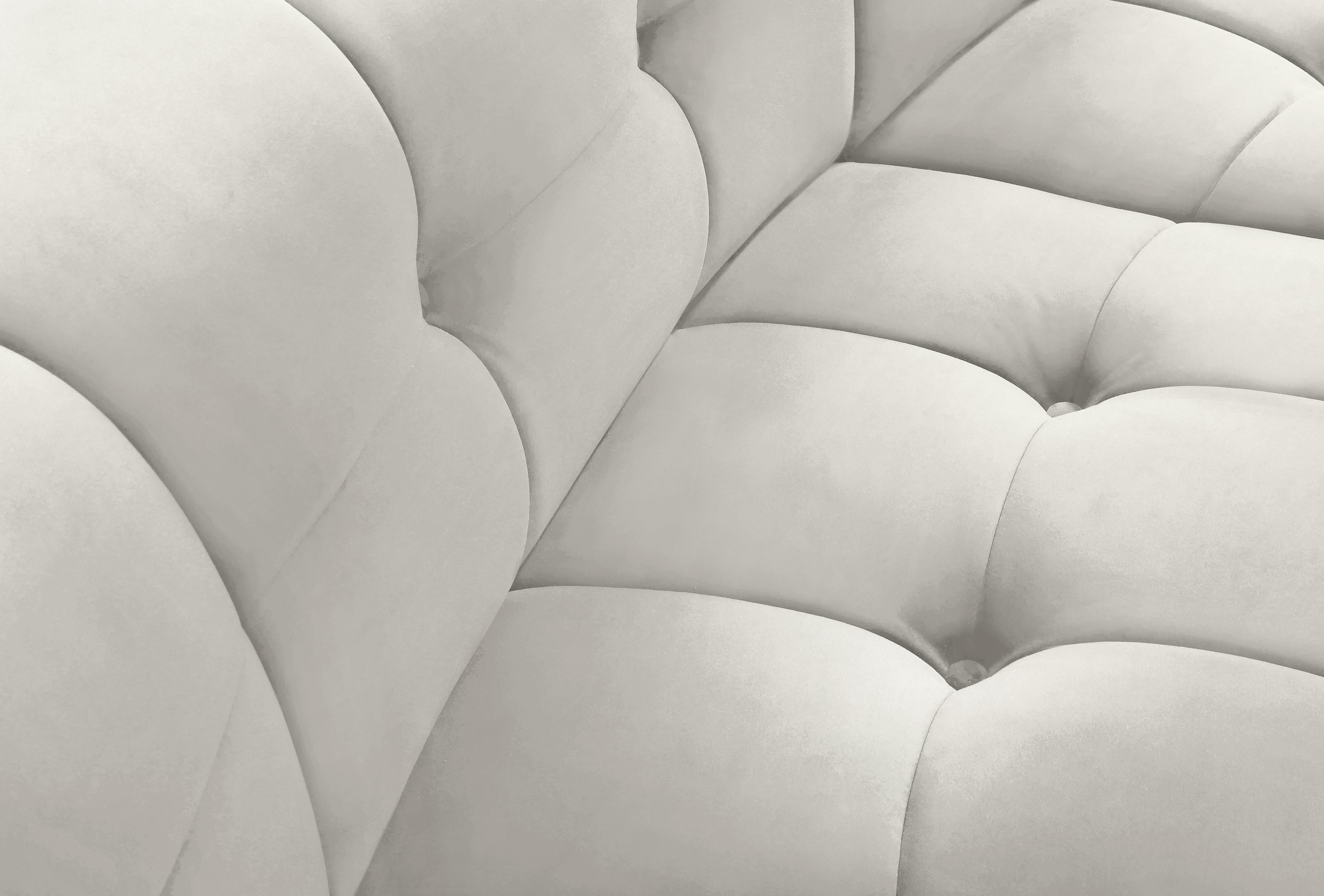 Limitless Cream Velvet Modular Chair - Luxury Home Furniture (MI)