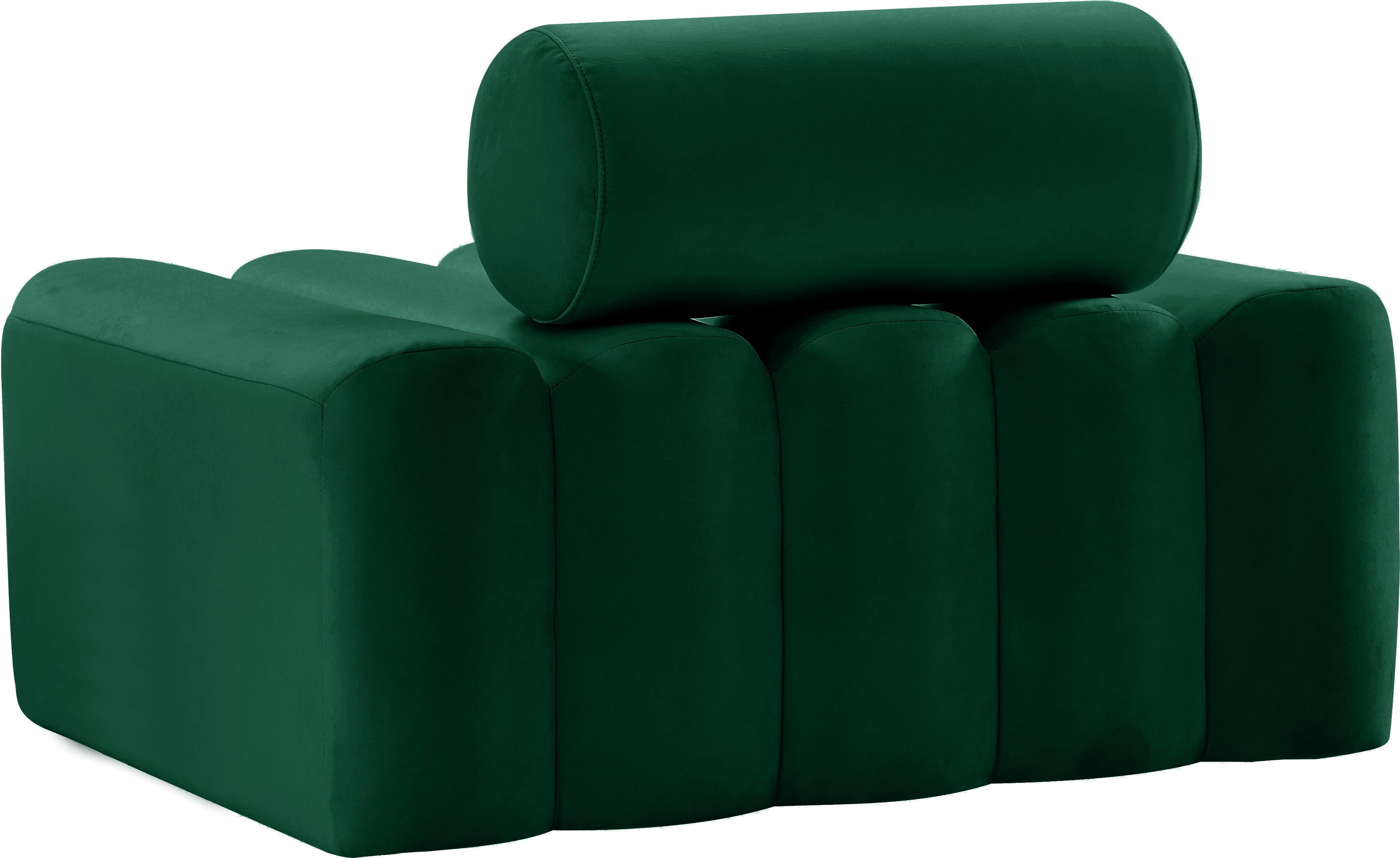 Melody Green Velvet Chair - Luxury Home Furniture (MI)