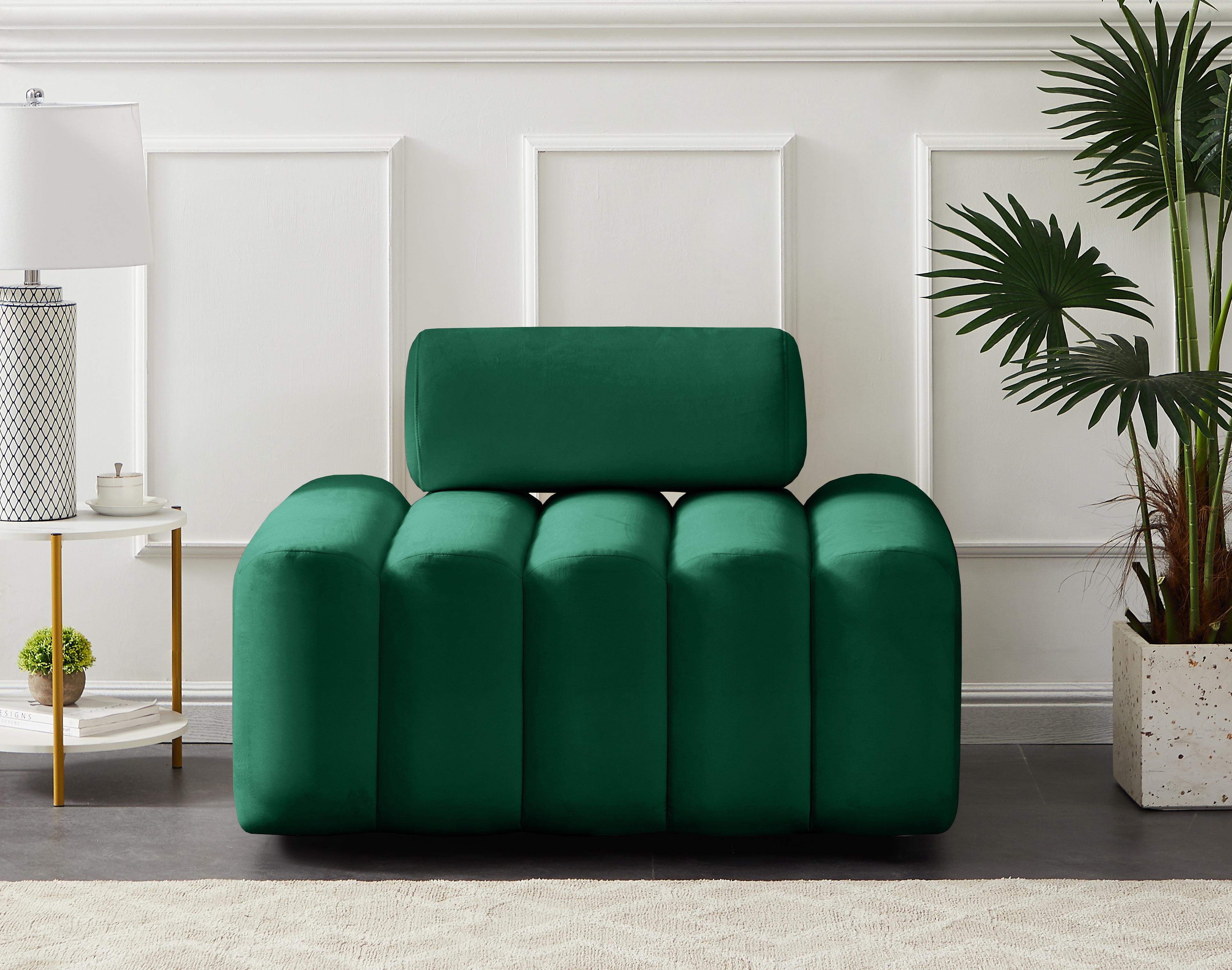 Melody Green Velvet Chair - Luxury Home Furniture (MI)