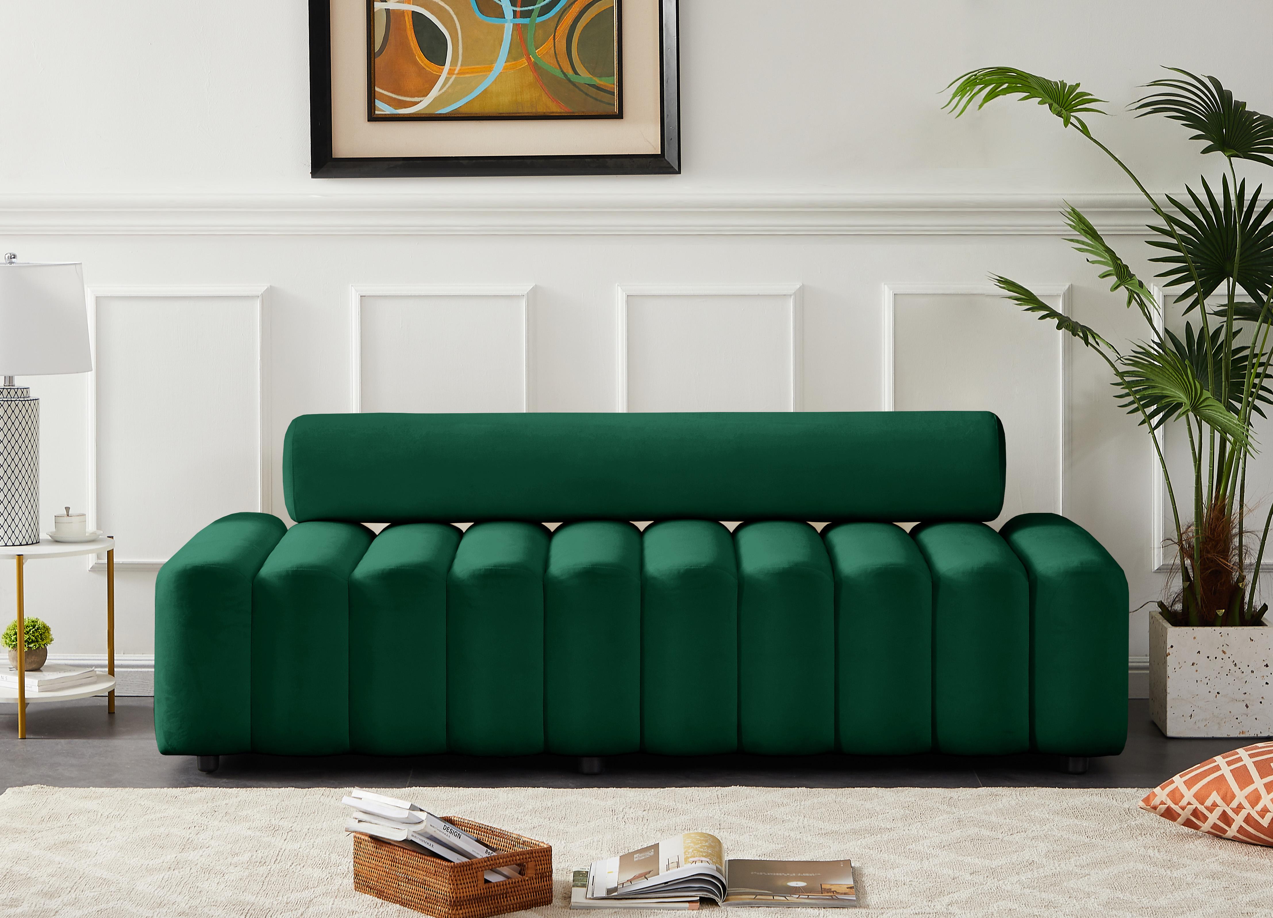 Melody Green Velvet Sofa - Luxury Home Furniture (MI)