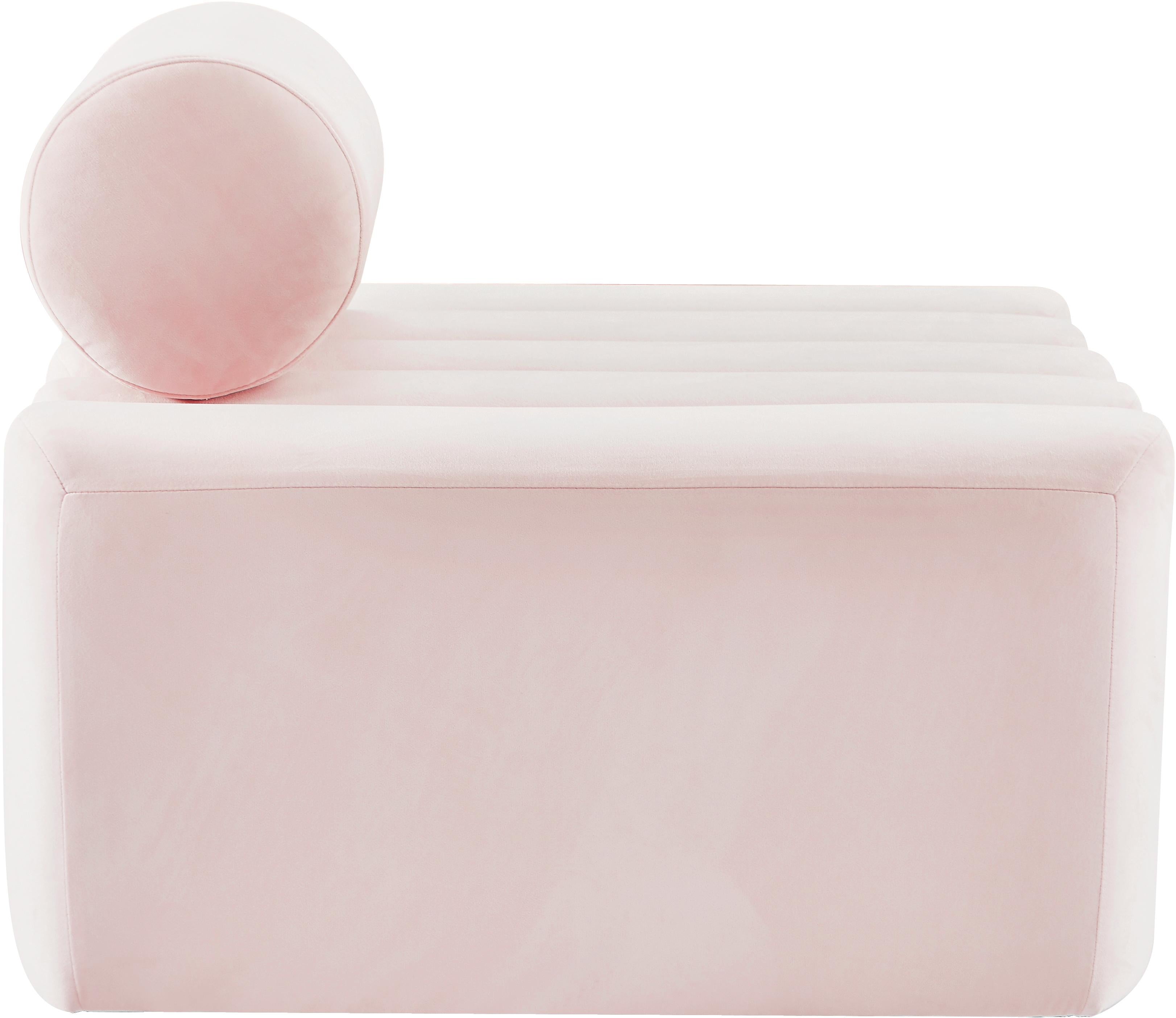 Melody Pink Velvet Chair - Luxury Home Furniture (MI)