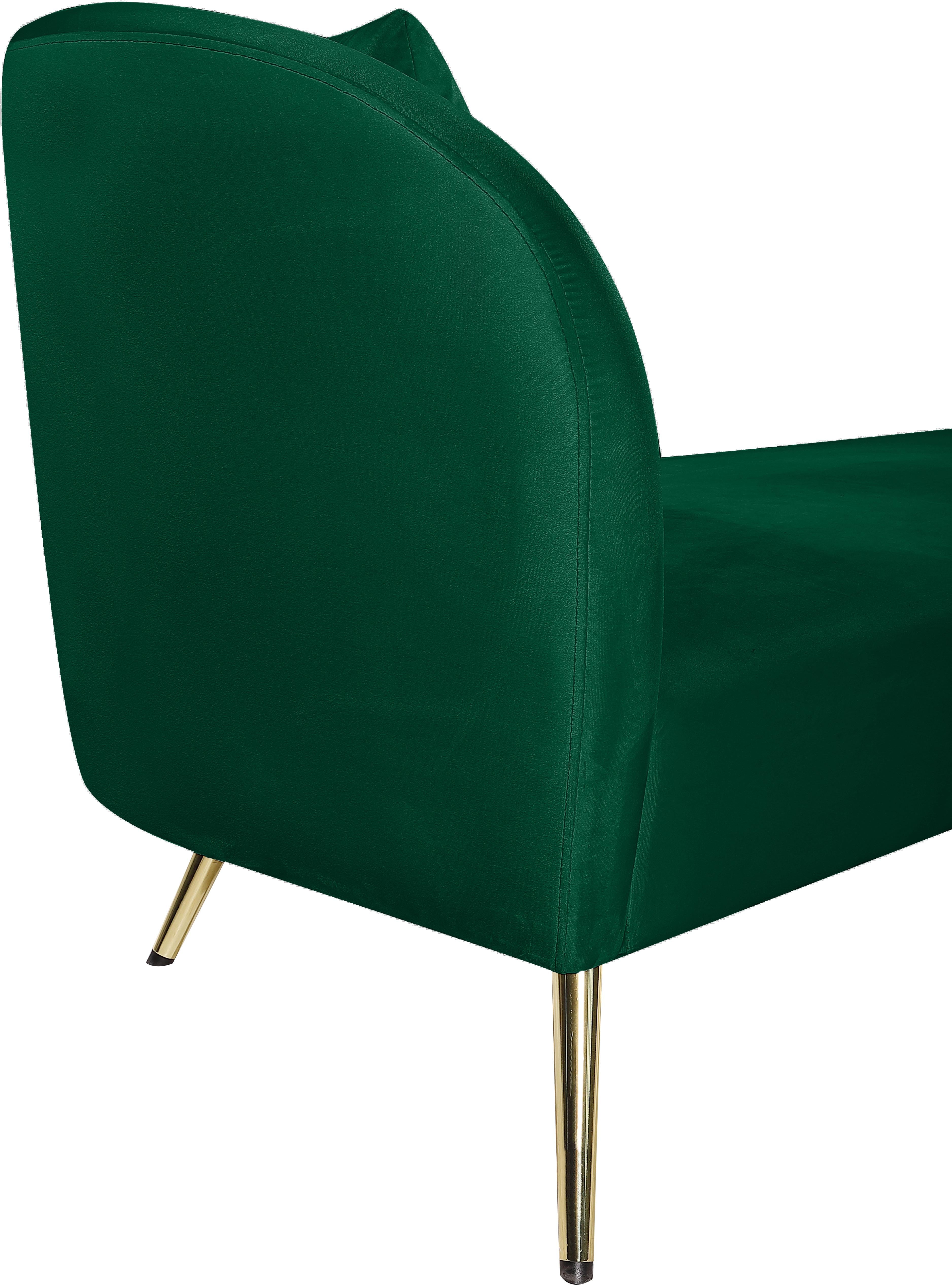 Nolan Green Velvet Chaise - Luxury Home Furniture (MI)