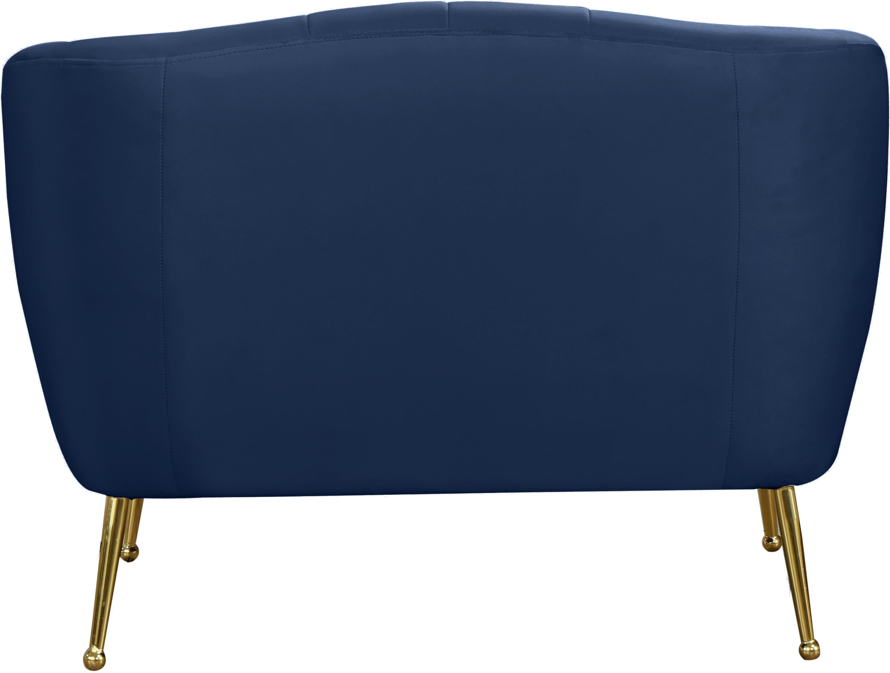 Tori Navy Velvet Chair - Luxury Home Furniture (MI)