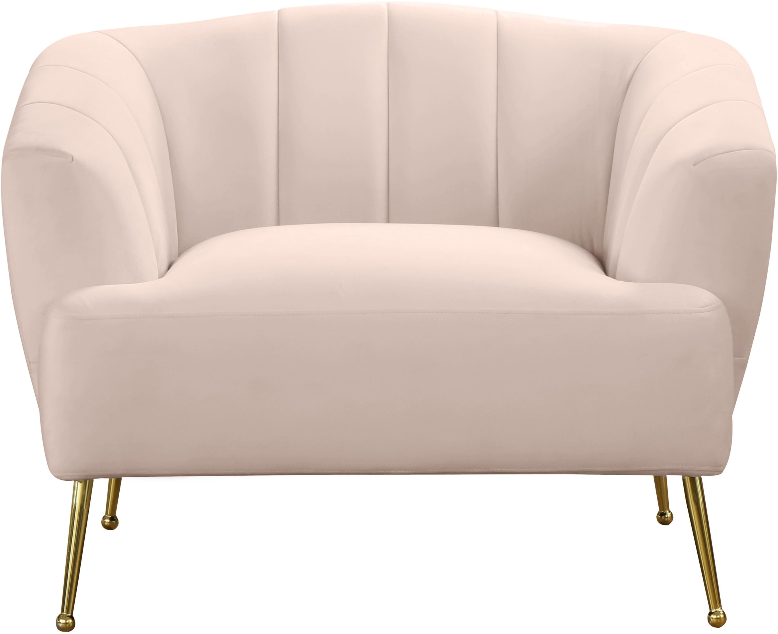 Tori Pink Velvet Chair - Luxury Home Furniture (MI)