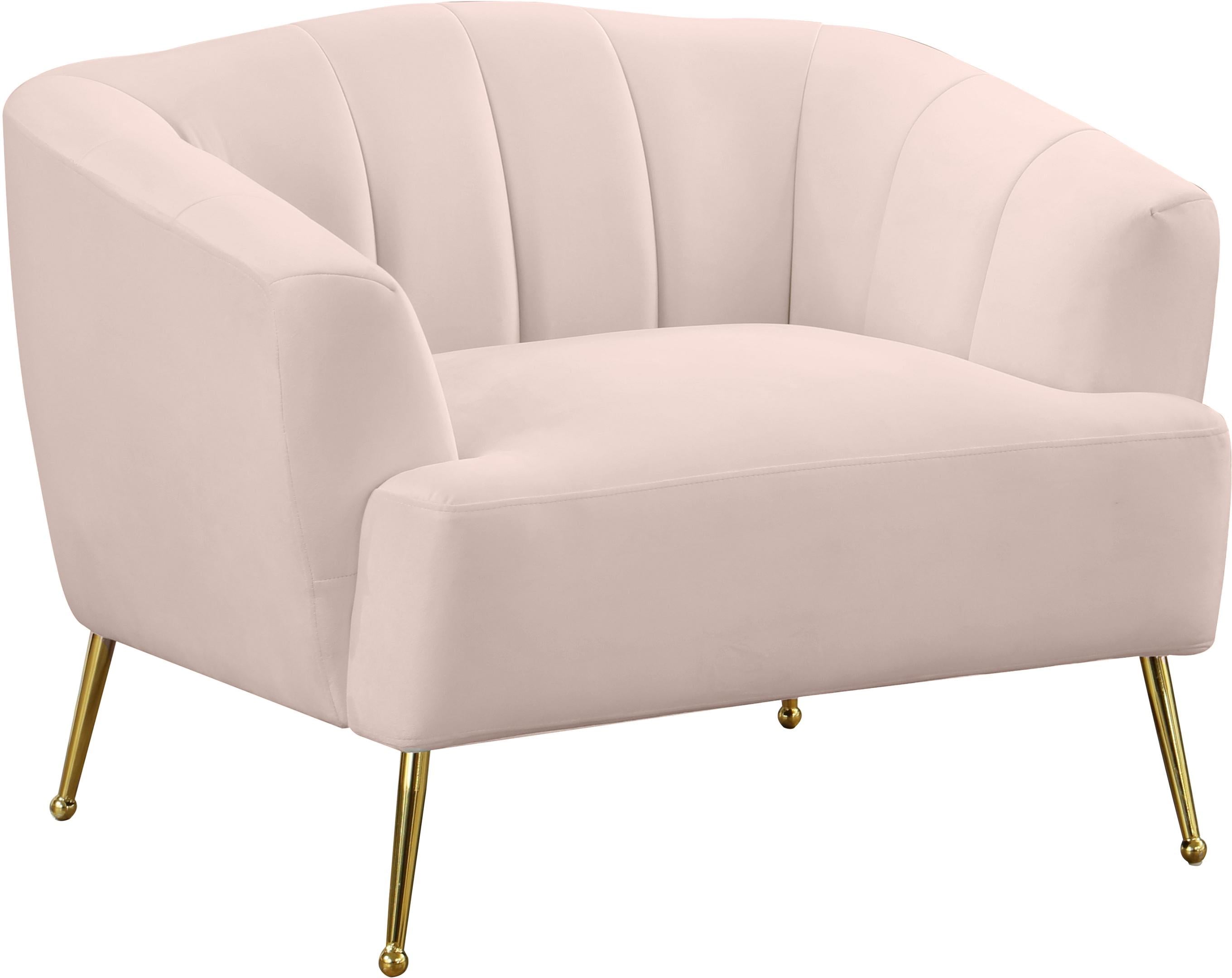 Tori Pink Velvet Chair - Luxury Home Furniture (MI)