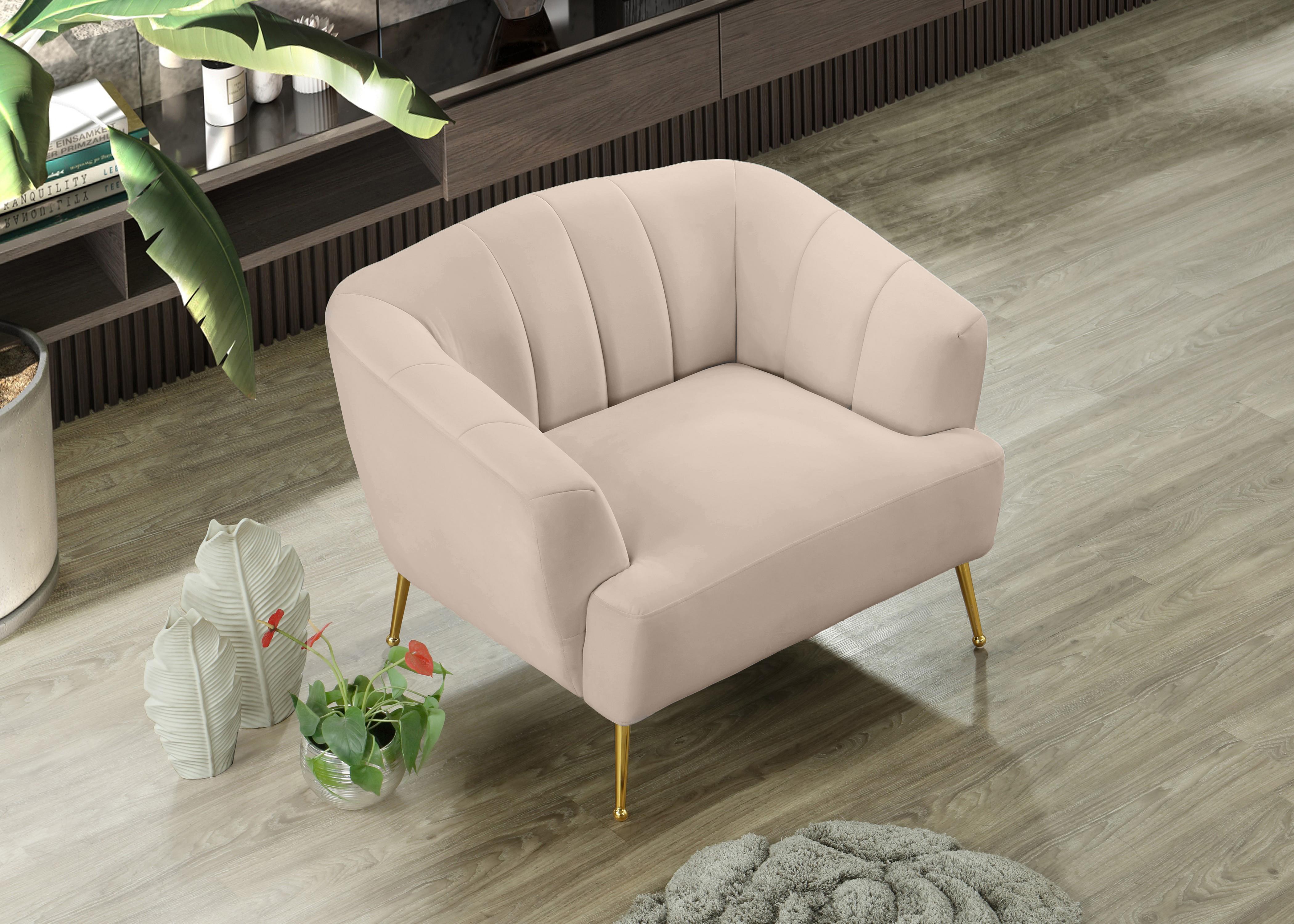 Tori Pink Velvet Chair - Luxury Home Furniture (MI)