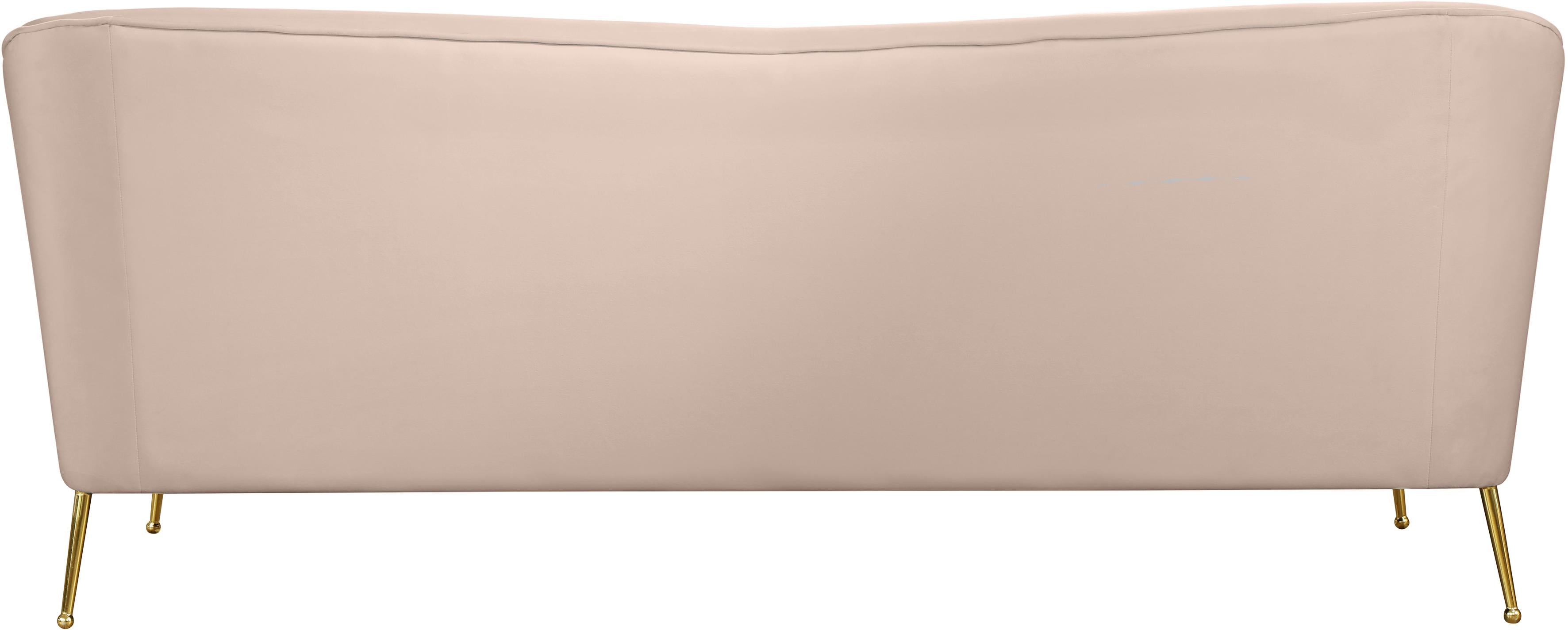 Hermosa Pink Velvet Sofa - Luxury Home Furniture (MI)