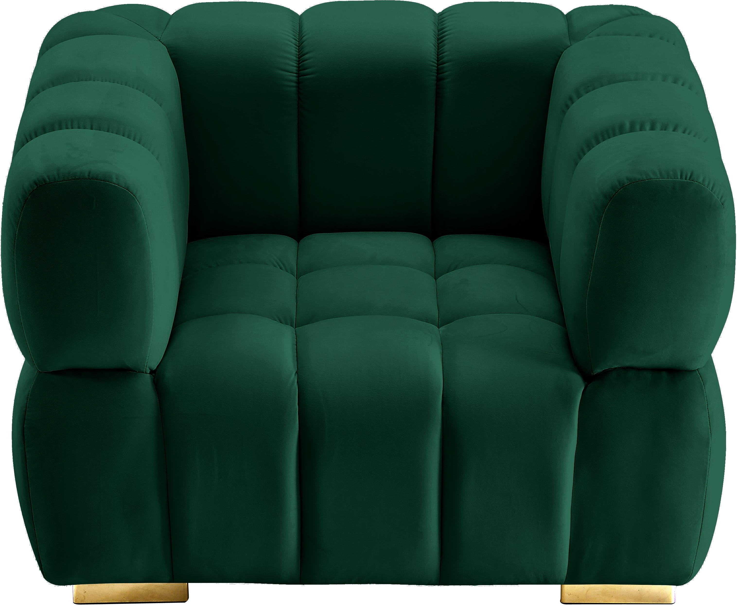 Gwen Green Velvet Chair - Luxury Home Furniture (MI)