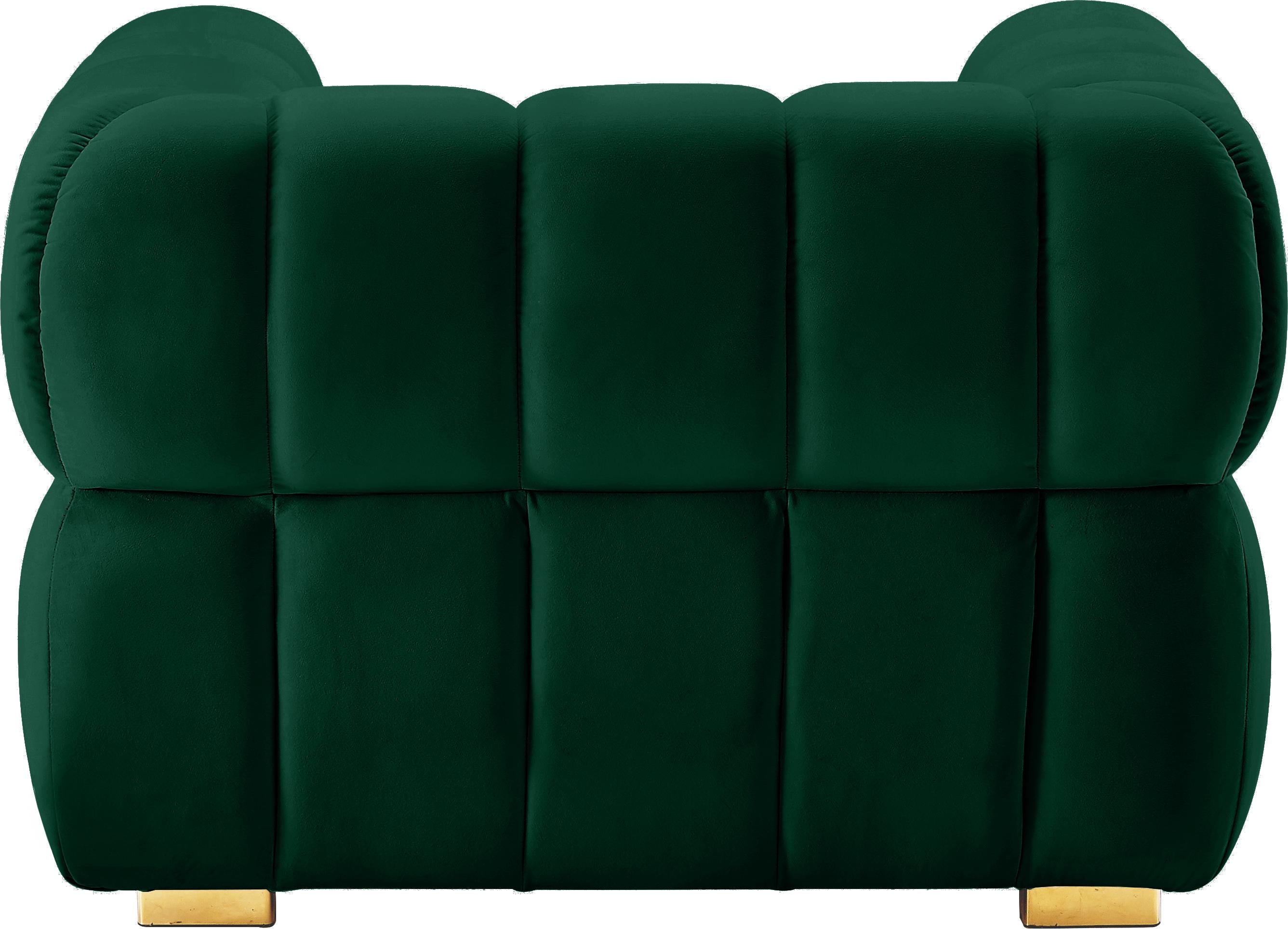Gwen Green Velvet Chair - Luxury Home Furniture (MI)