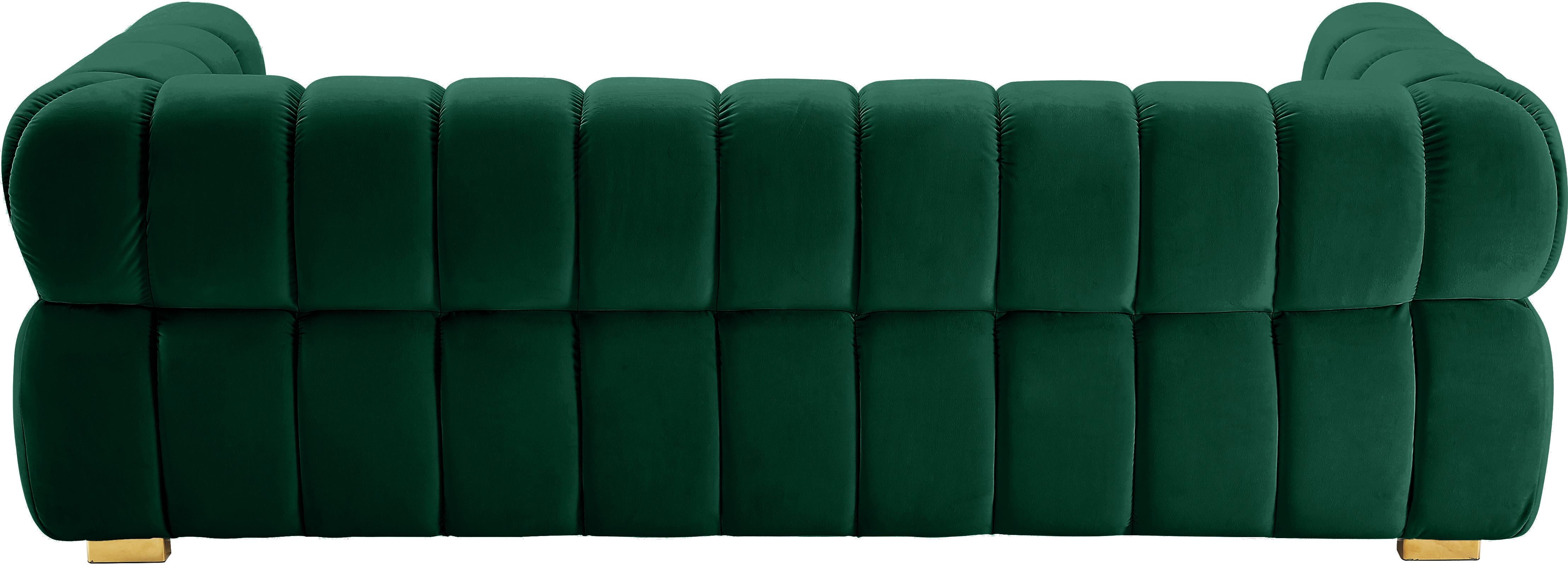 Gwen Green Velvet Sofa - Luxury Home Furniture (MI)